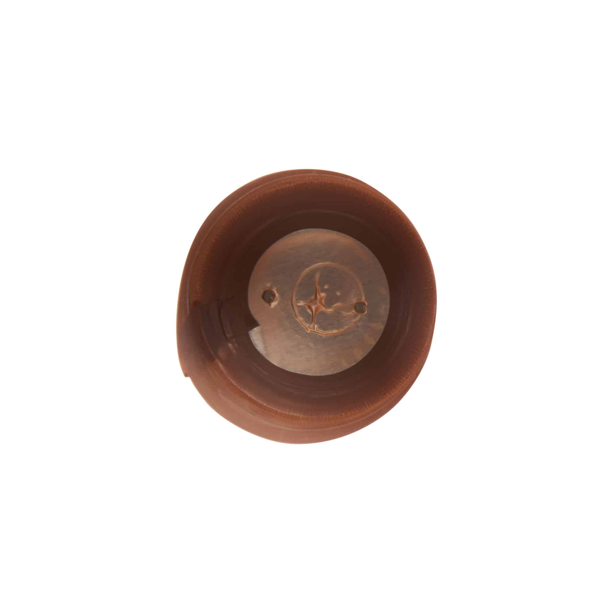 Zsugorkapszula 32x41, PVC-műanyag, bronz