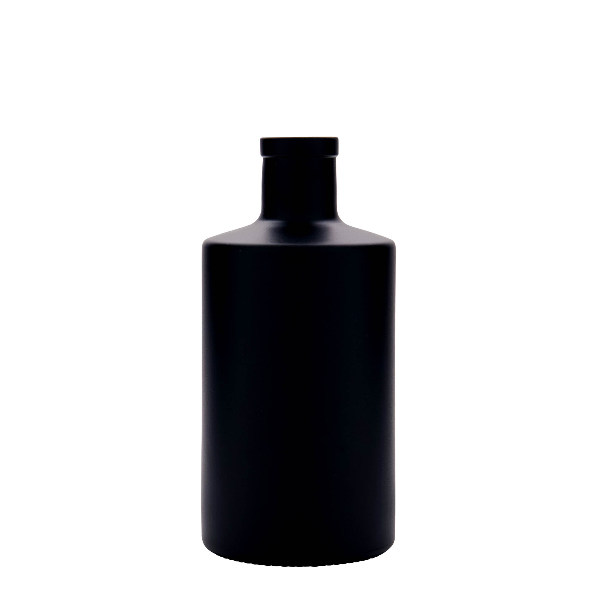 500 ml üvegpalack 'Caroline', fekete, nyílás: parafa 500 ml üvegpalack 'Caroline', fekete, nyílás: parafa