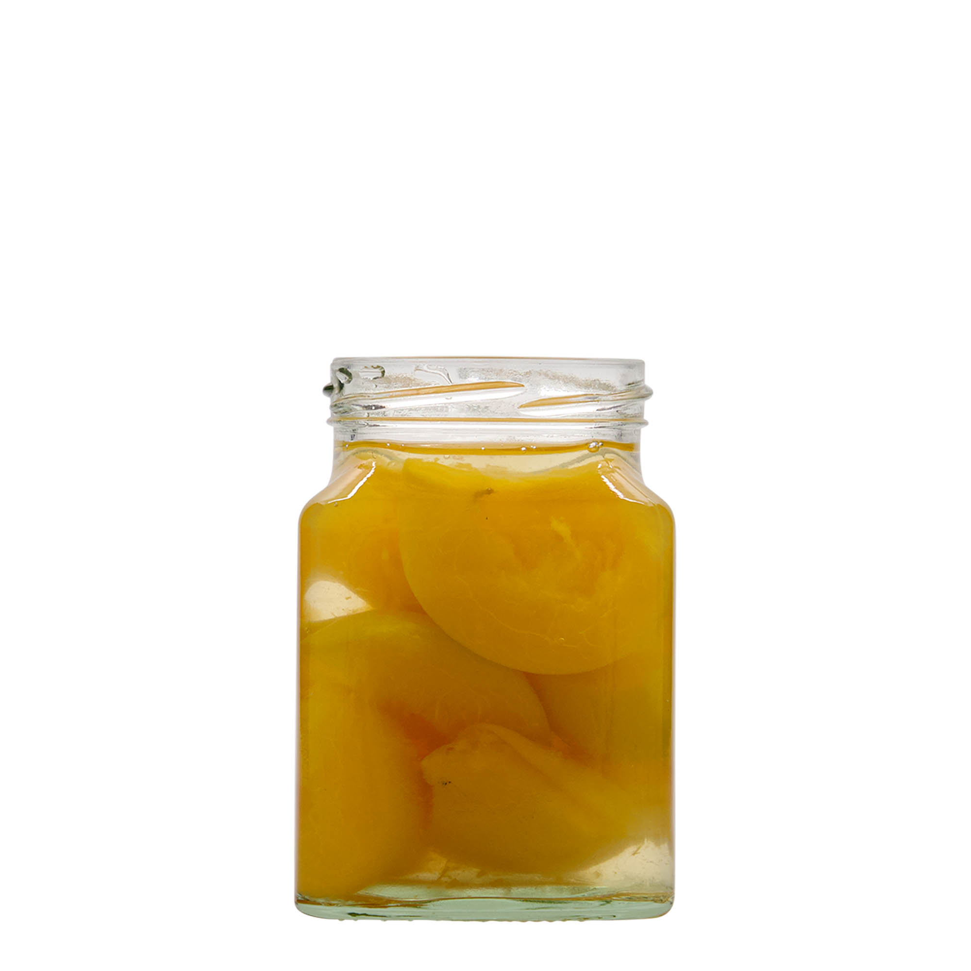 314 ml négyszögletes üveg, nyílás: csavaros zárófedél (TO 63) 314 ml négyszögletes üveg, nyílás: csavaros zárófedél (TO 63)