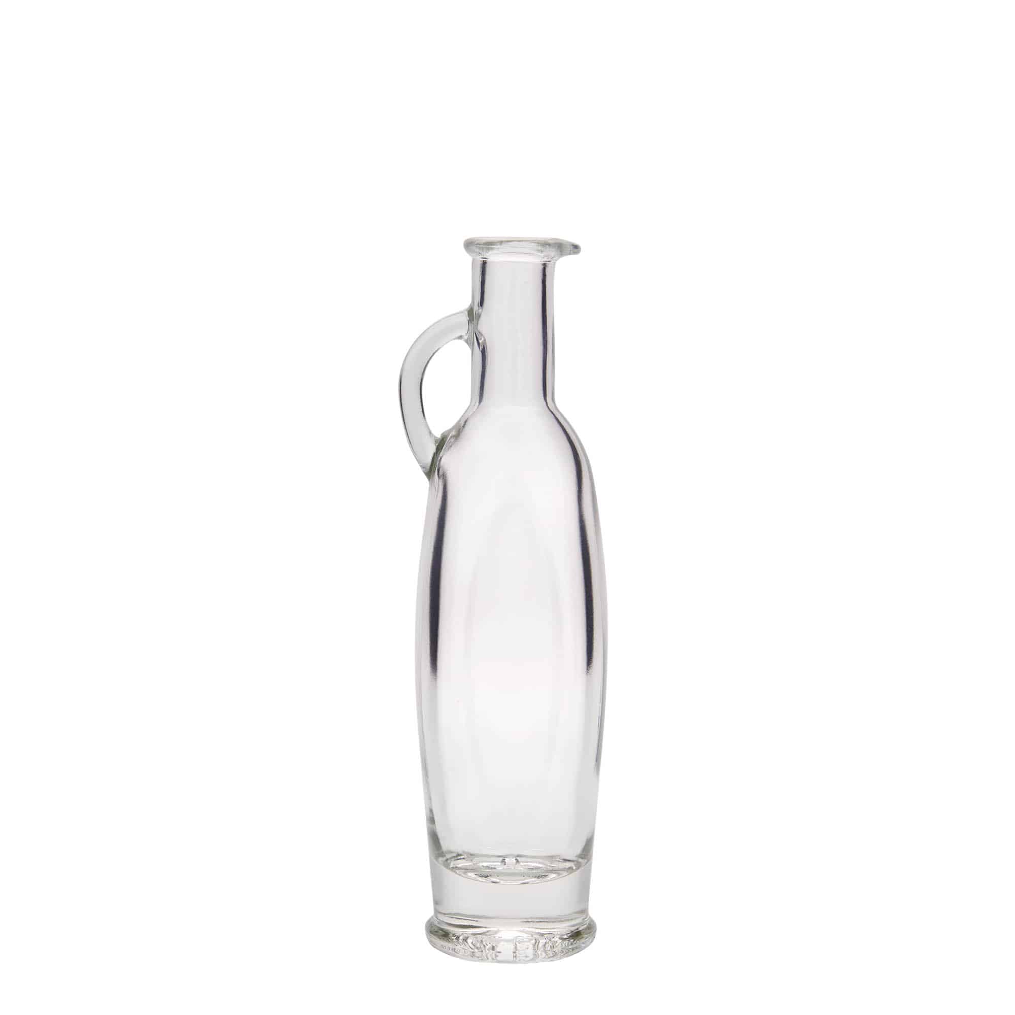 100 ml üvegpalack 'Eleganta', ovális, nyílás: parafa
