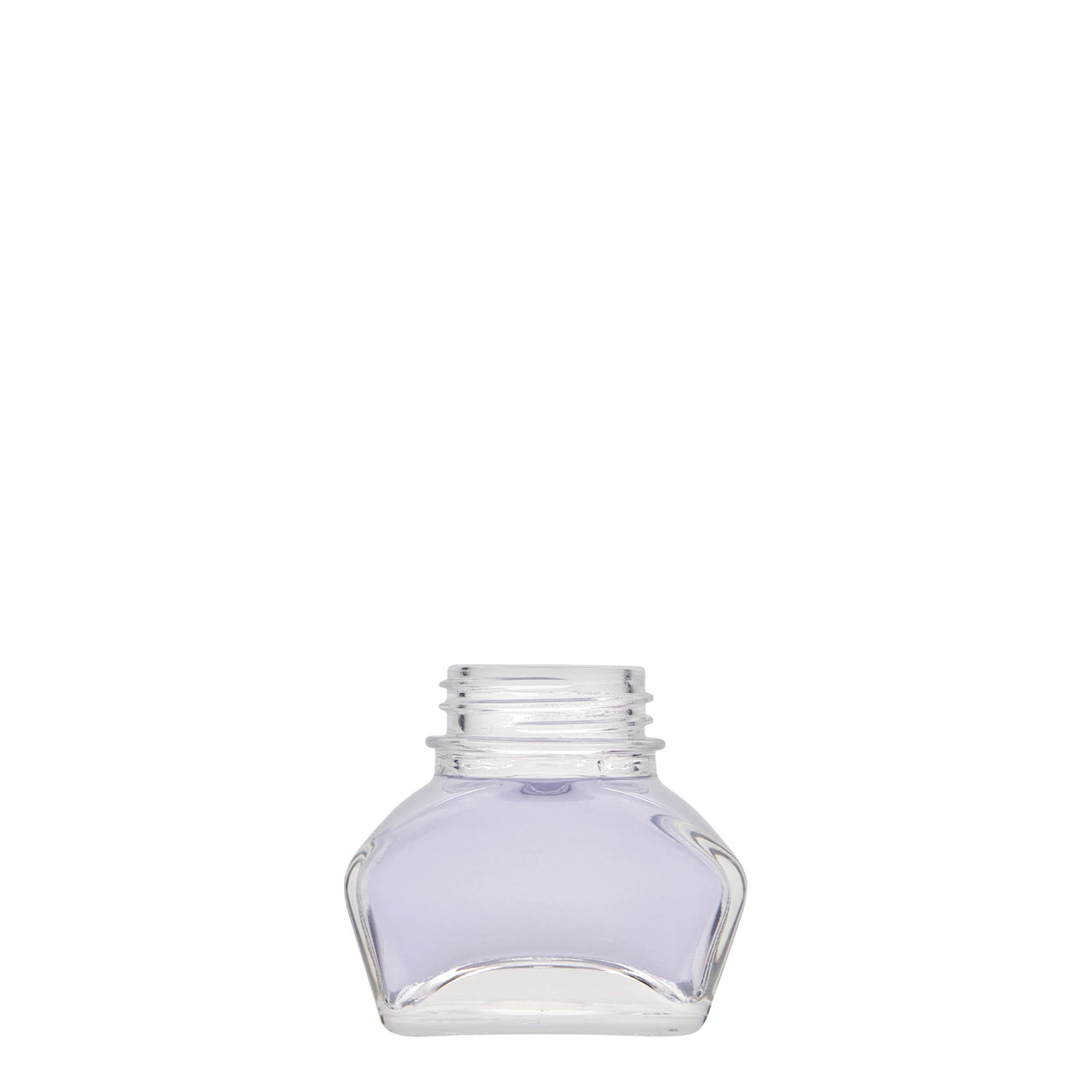 30 ml tintatartó, téglalap alakú, nyílás: csavarzáras