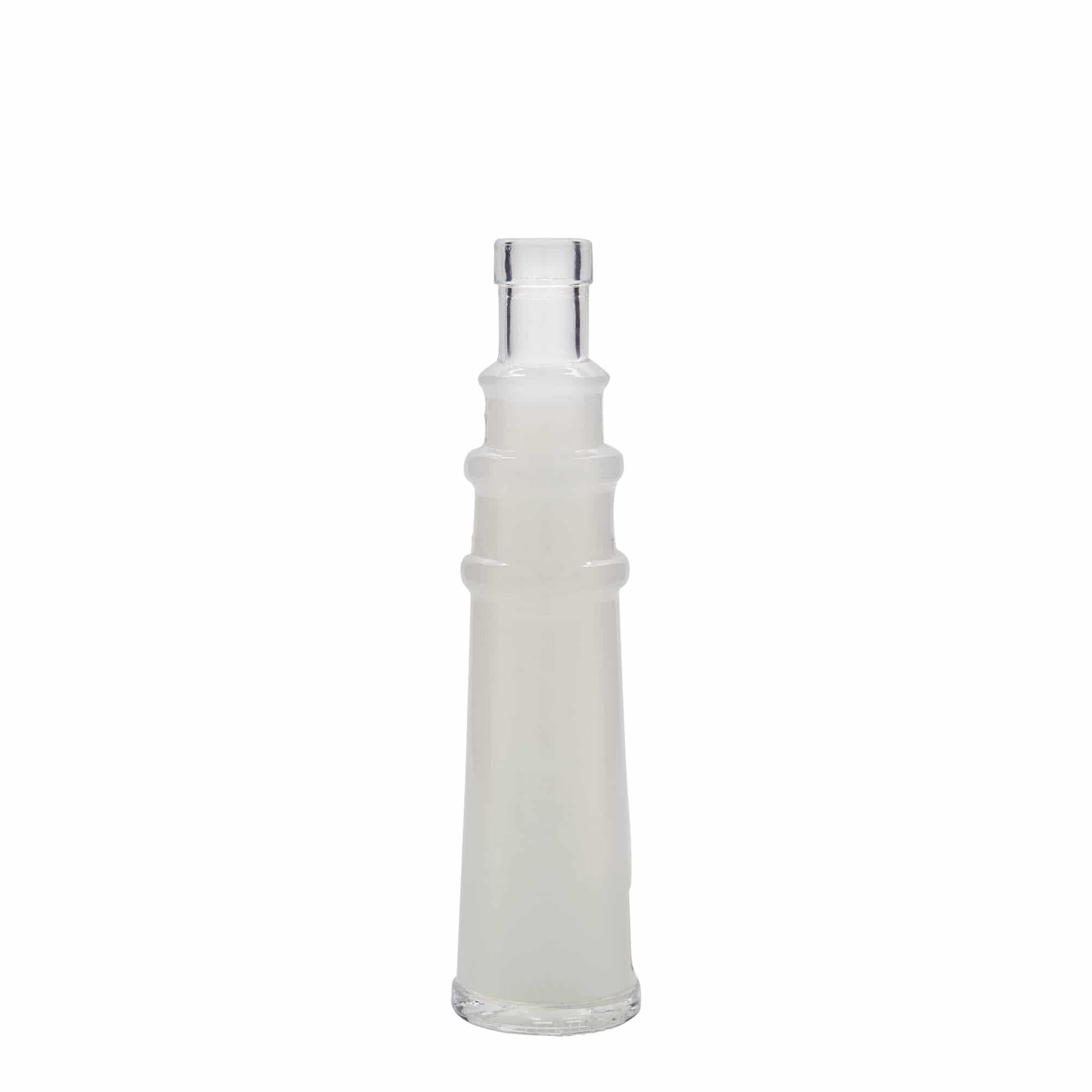 100 ml üvegpalack 'Leuchtturm', nyílás: parafa
