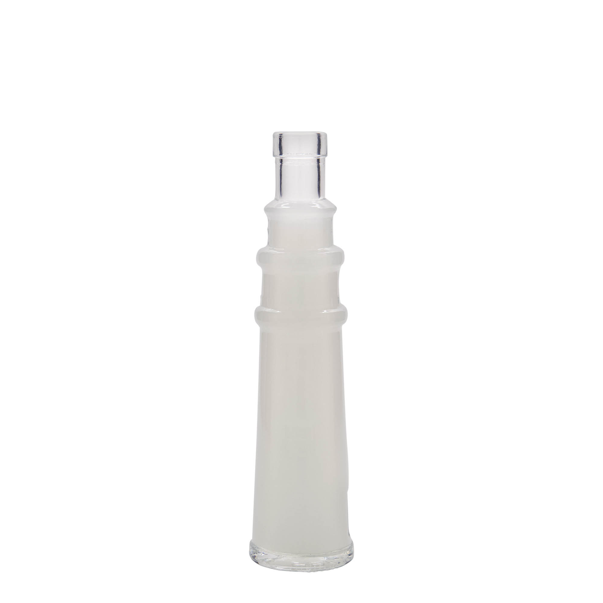100 ml üvegpalack 'Leuchtturm', nyílás: parafa