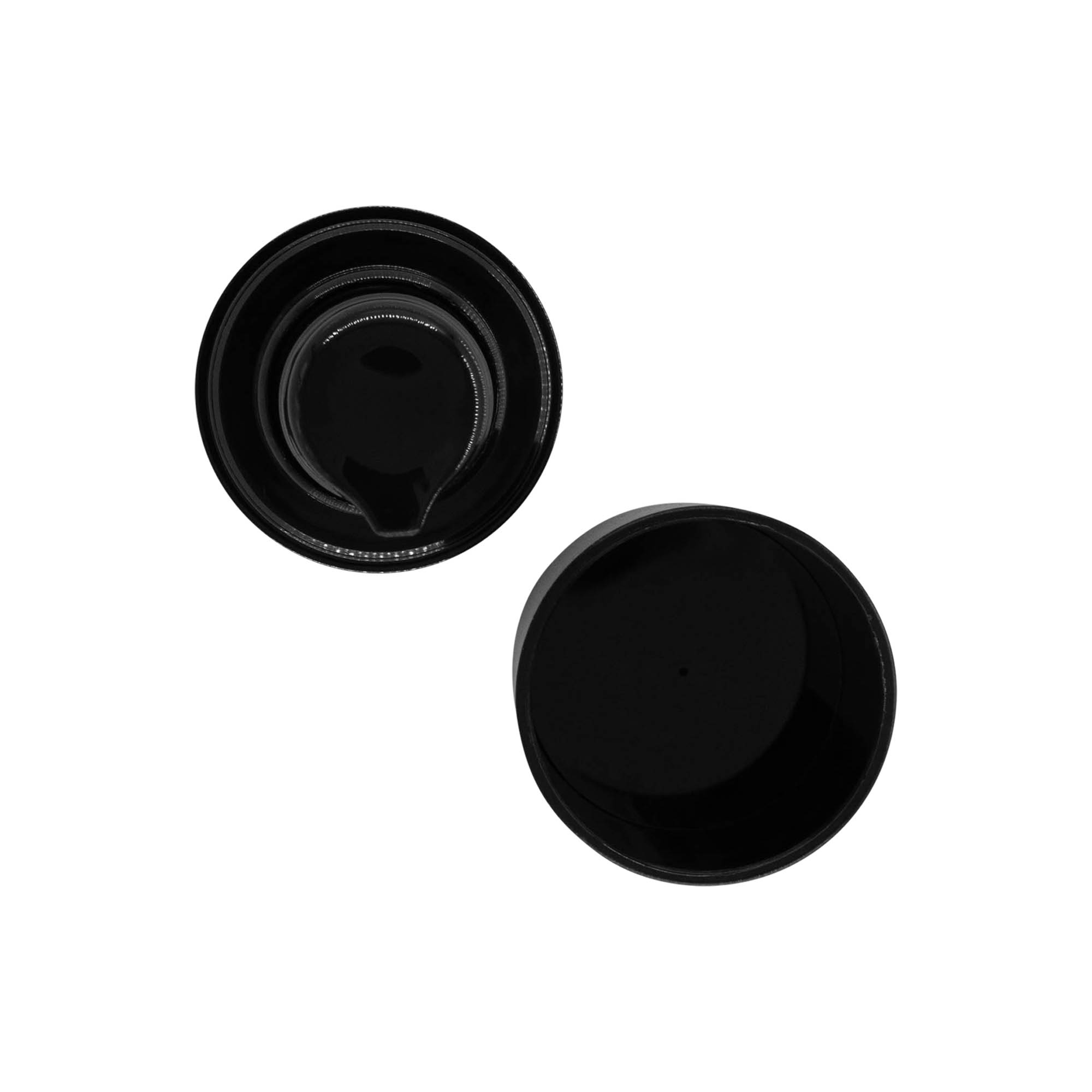 Airless adagoló pumpafej 'Micro', PP-műanyag, fekete Airless adagoló pumpafej 'Micro', PP-műanyag, fekete