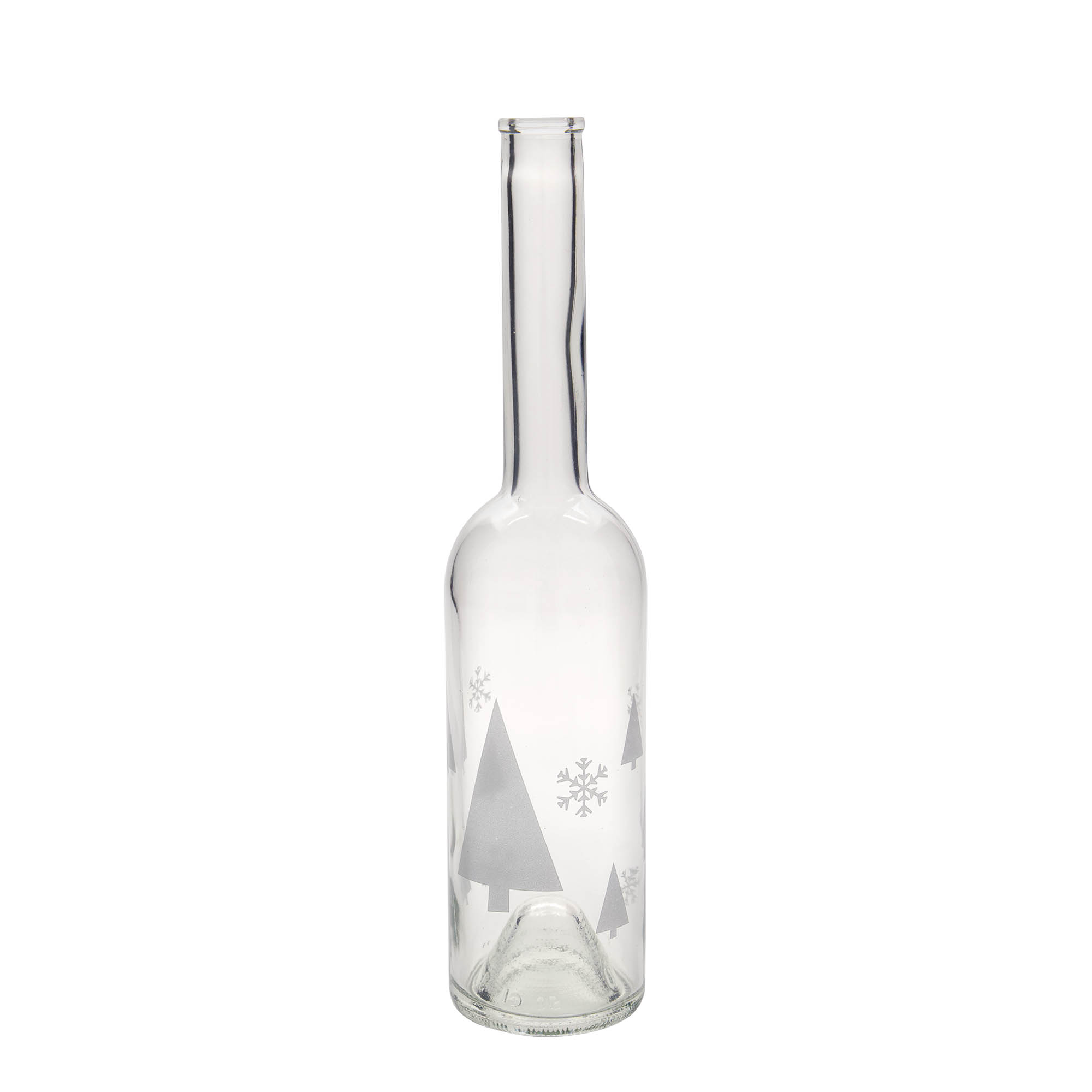 500 ml üvegpalack 'Opera', motívum: hópelyhek, nyílás: parafa 500 ml üvegpalack 'Opera', motívum: hópelyhek, nyílás: parafa