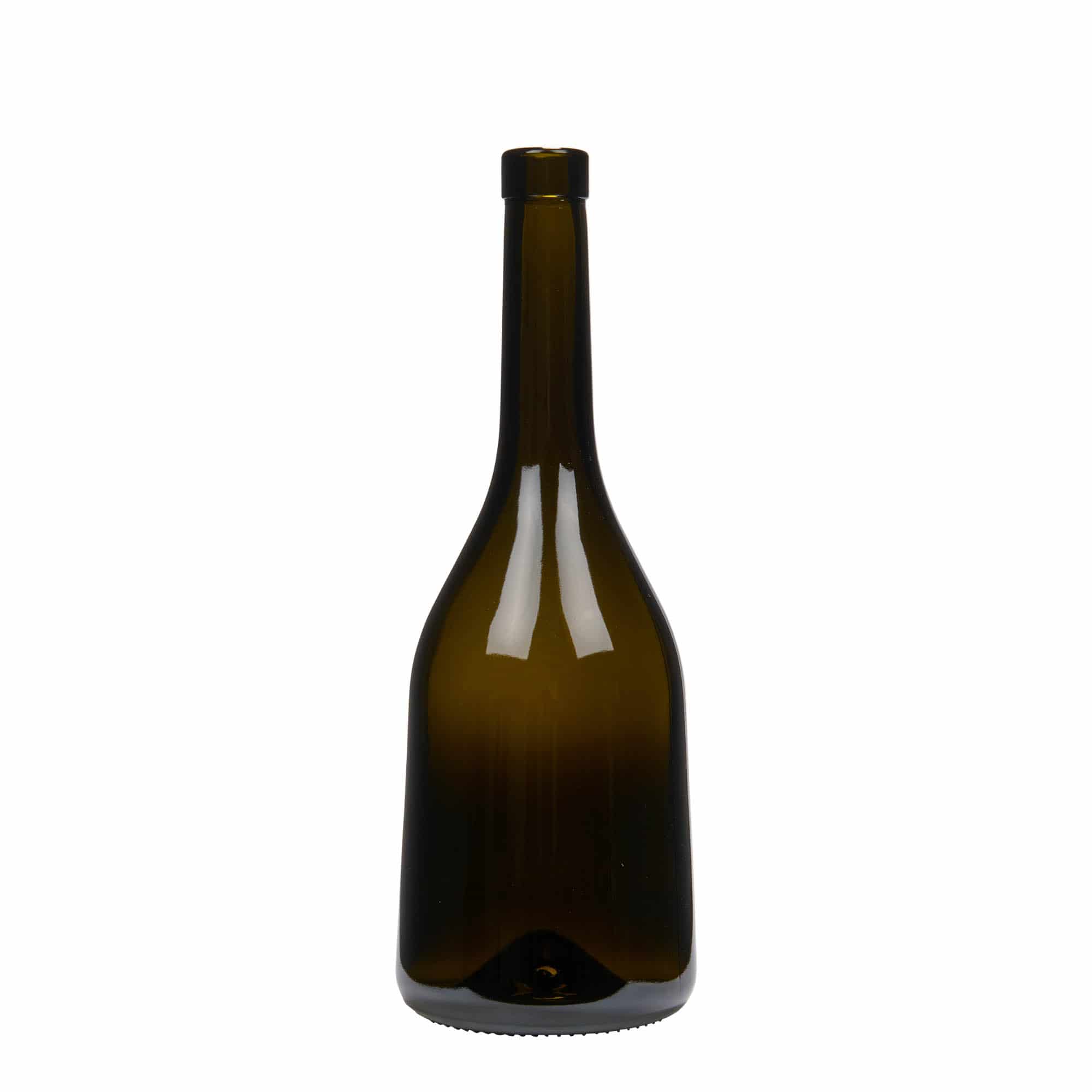 750 ml-es üvegpalack 'Rustica', antikzöld, szájnyílás: parafadugó 750 ml-es üvegpalack 'Rustica', antikzöld, szájnyílás: parafadugó