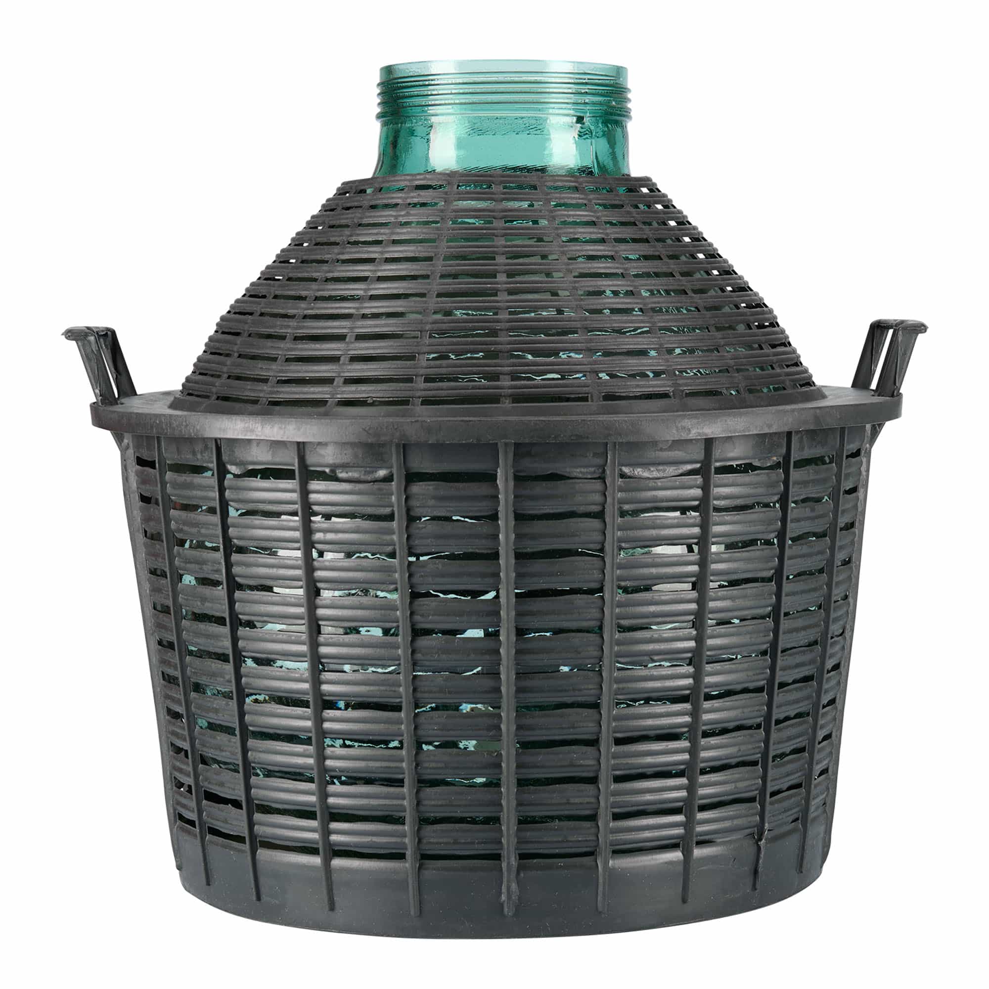 25 l ballonpalack széles nyakkal, üveg, nyílás: csavarzár