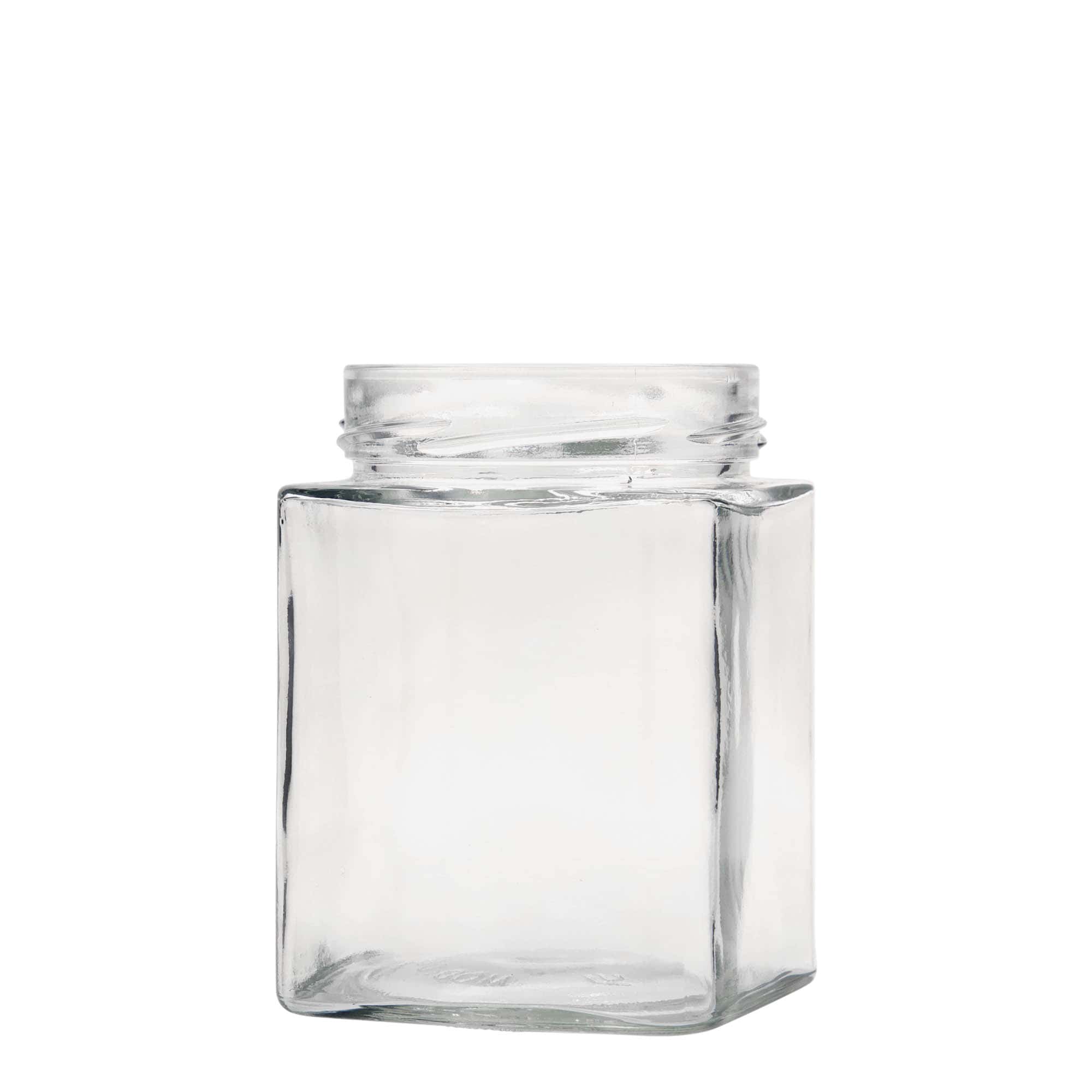 580 ml négyzet alakú üveg 'Ikarus', nyílás: Deep-Twist-Off (DTO 82)