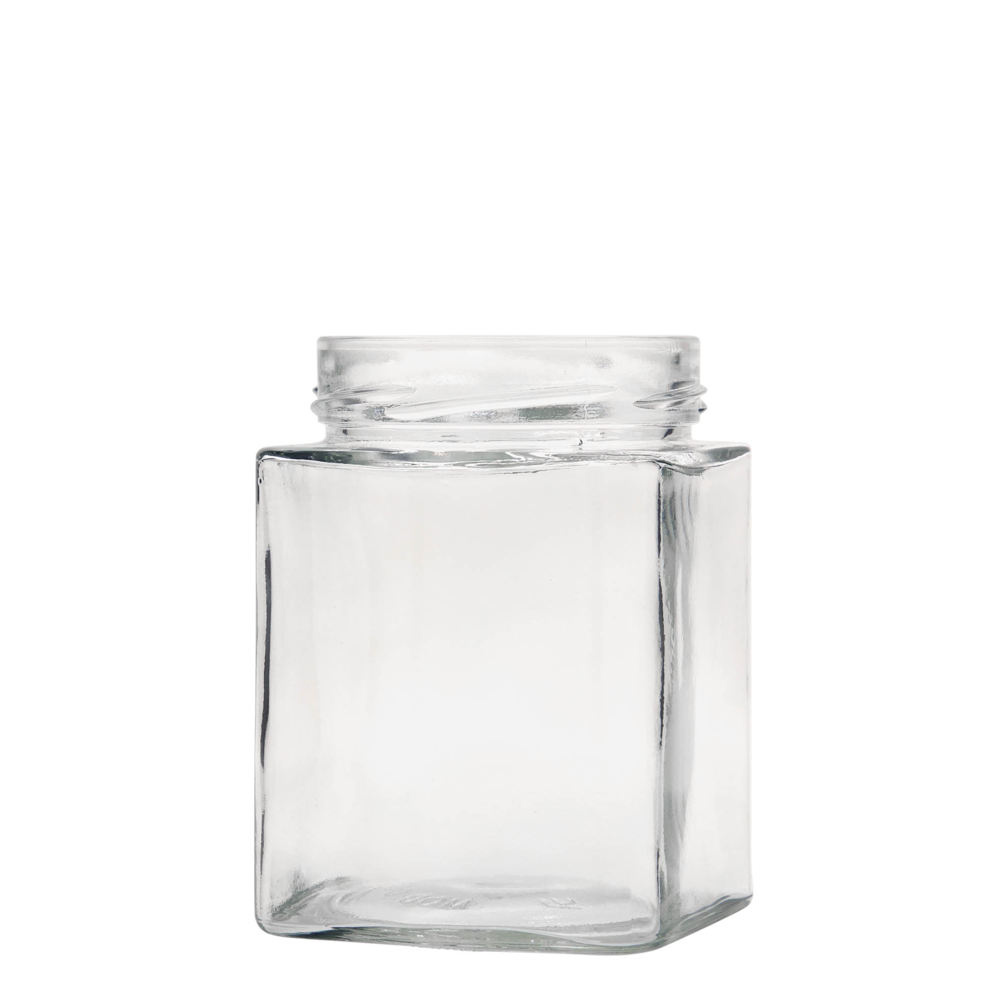 580 ml négyzet alakú üveg 'Ikarus', nyílás: Deep-Twist-Off (DTO 82)