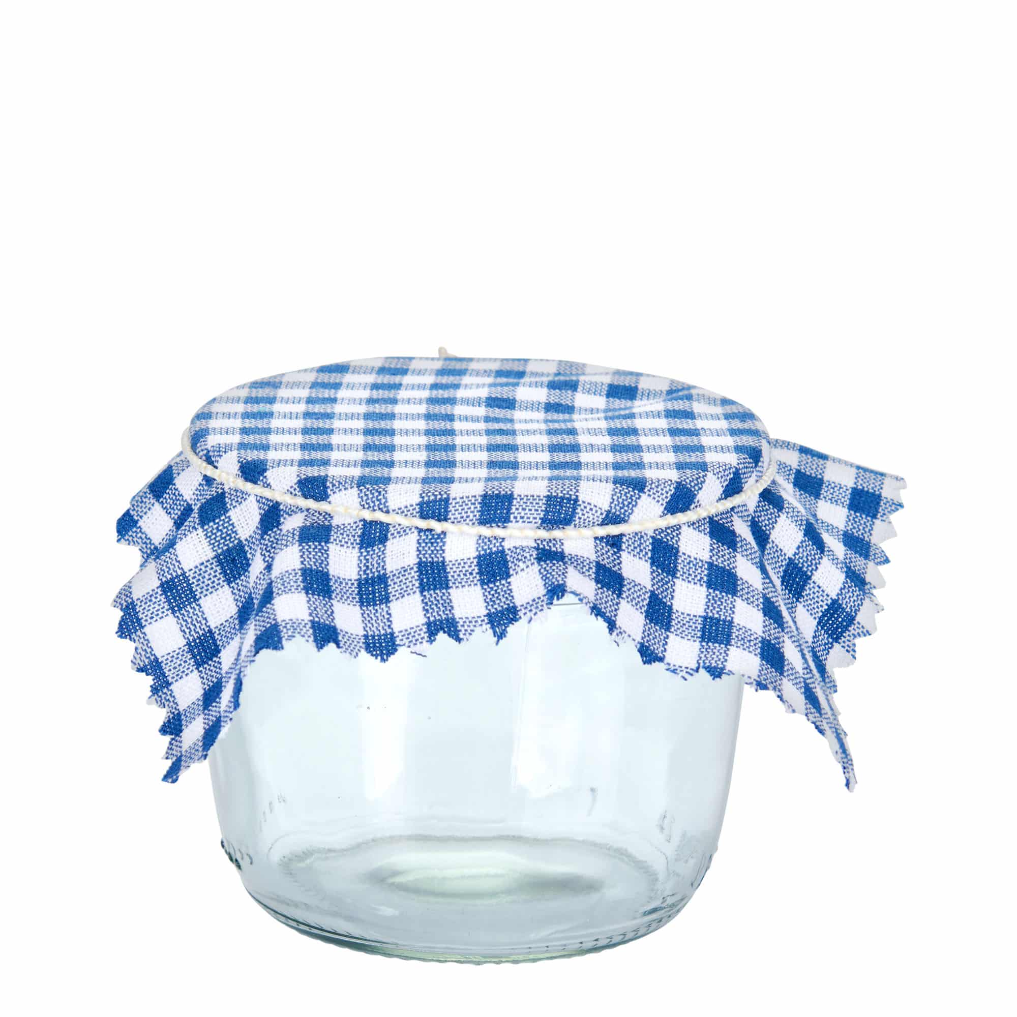 Kockás szövetfedő 12x12, négyzet alakú, textil, sötétkék, nyílás: TO38-TO53