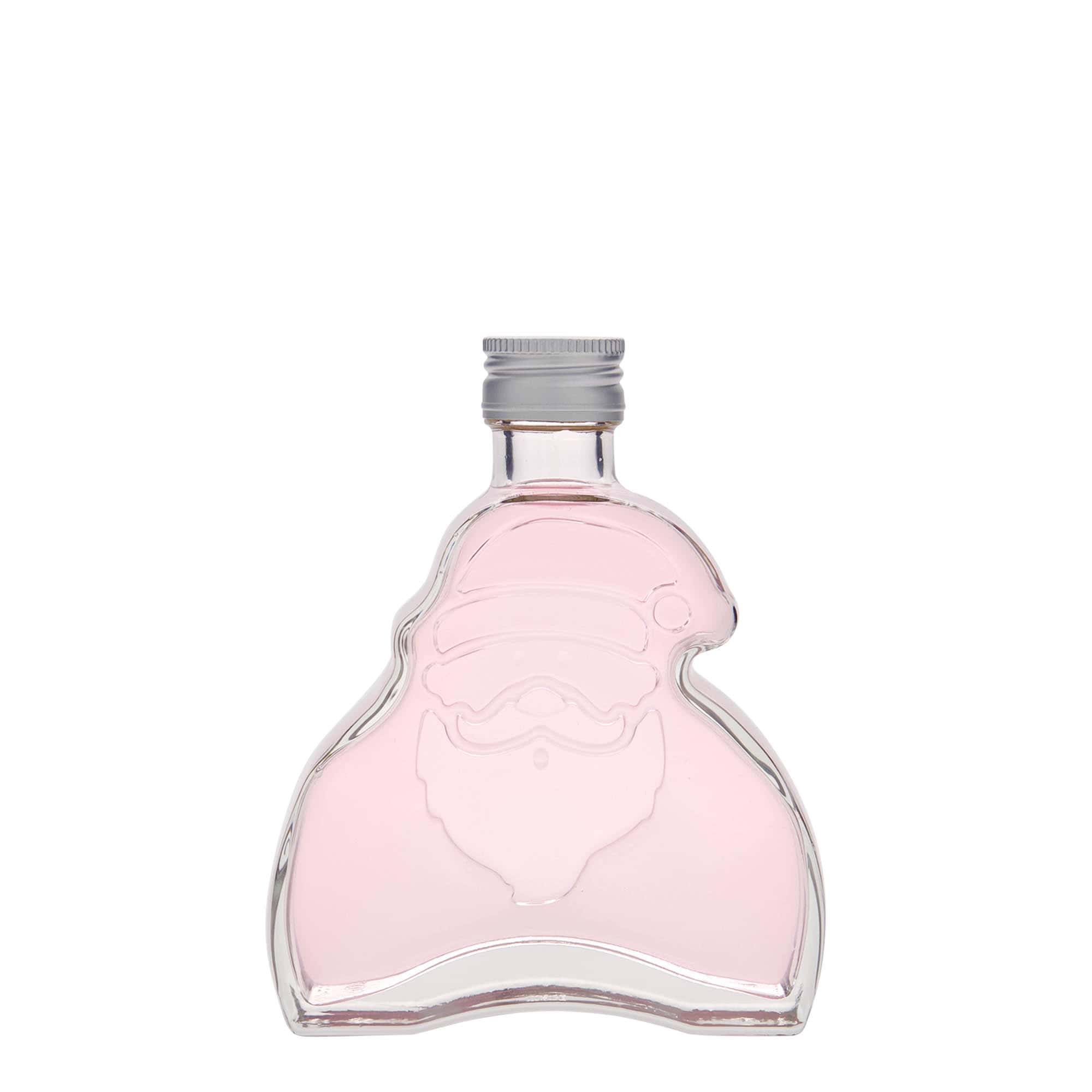 200 ml üvegpalack 'Mikulás', nyílás: PP 28