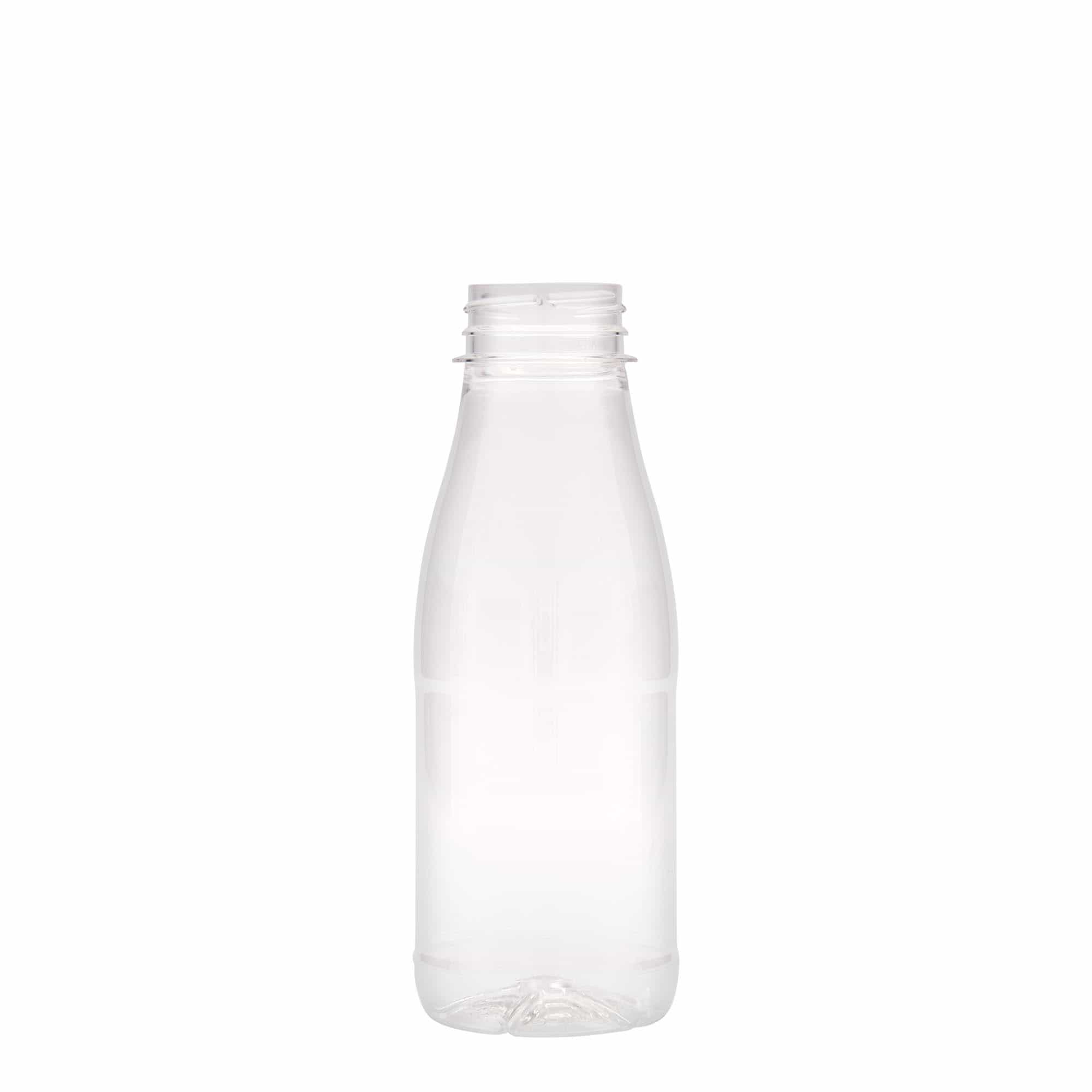 330 ml PET-palack 'Milk and Juice', műanyag, nyakátmérő: 38 mm