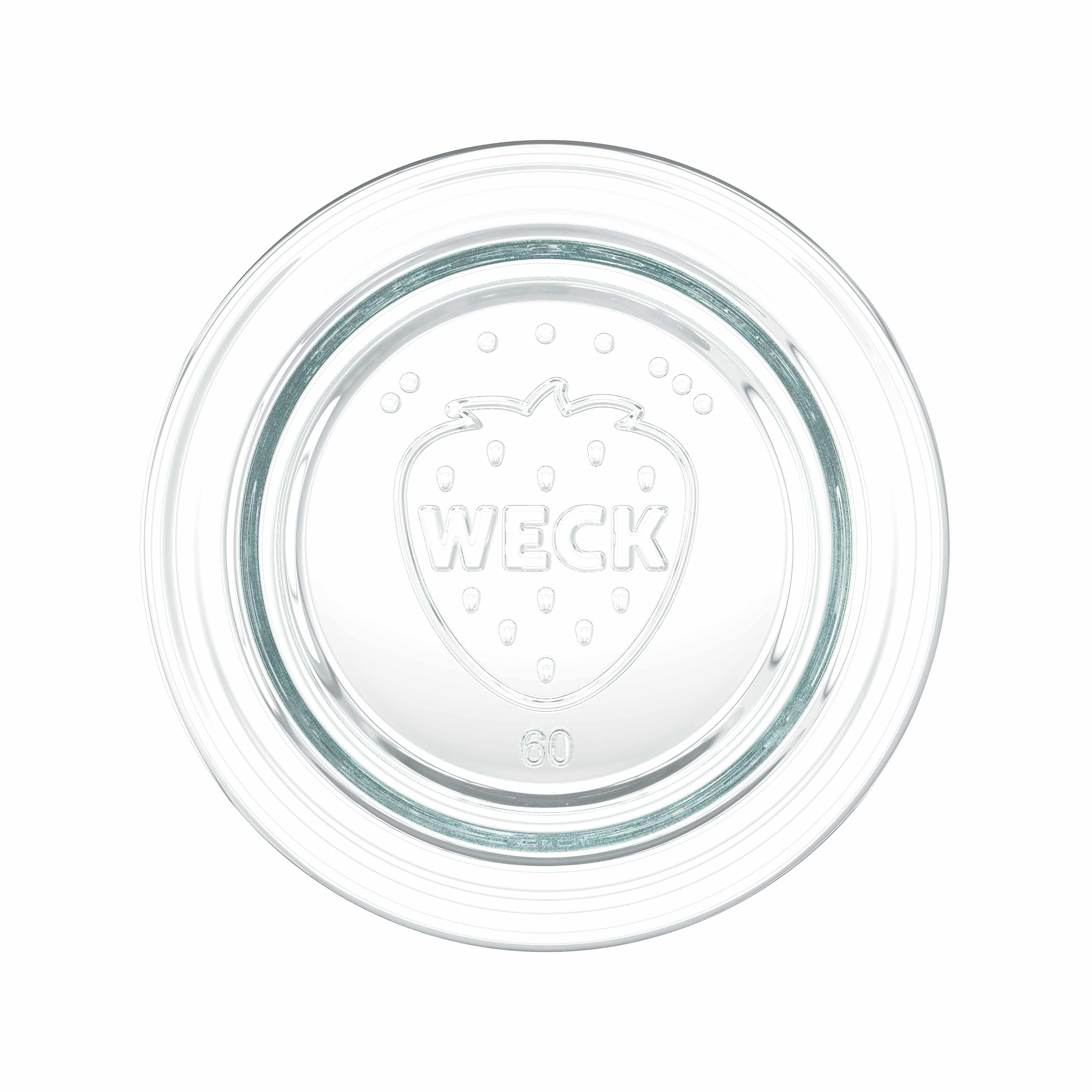 12x 80 ml Felfordítható WECK-üveg üvegfedéllel RR 60