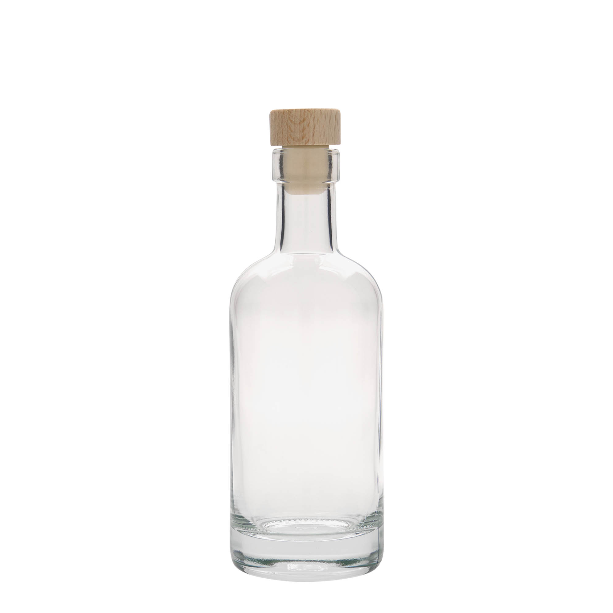 250 ml üveges palack 'Linea Uno', nyílás: parafa 250 ml üveges palack 'Linea Uno', nyílás: parafa