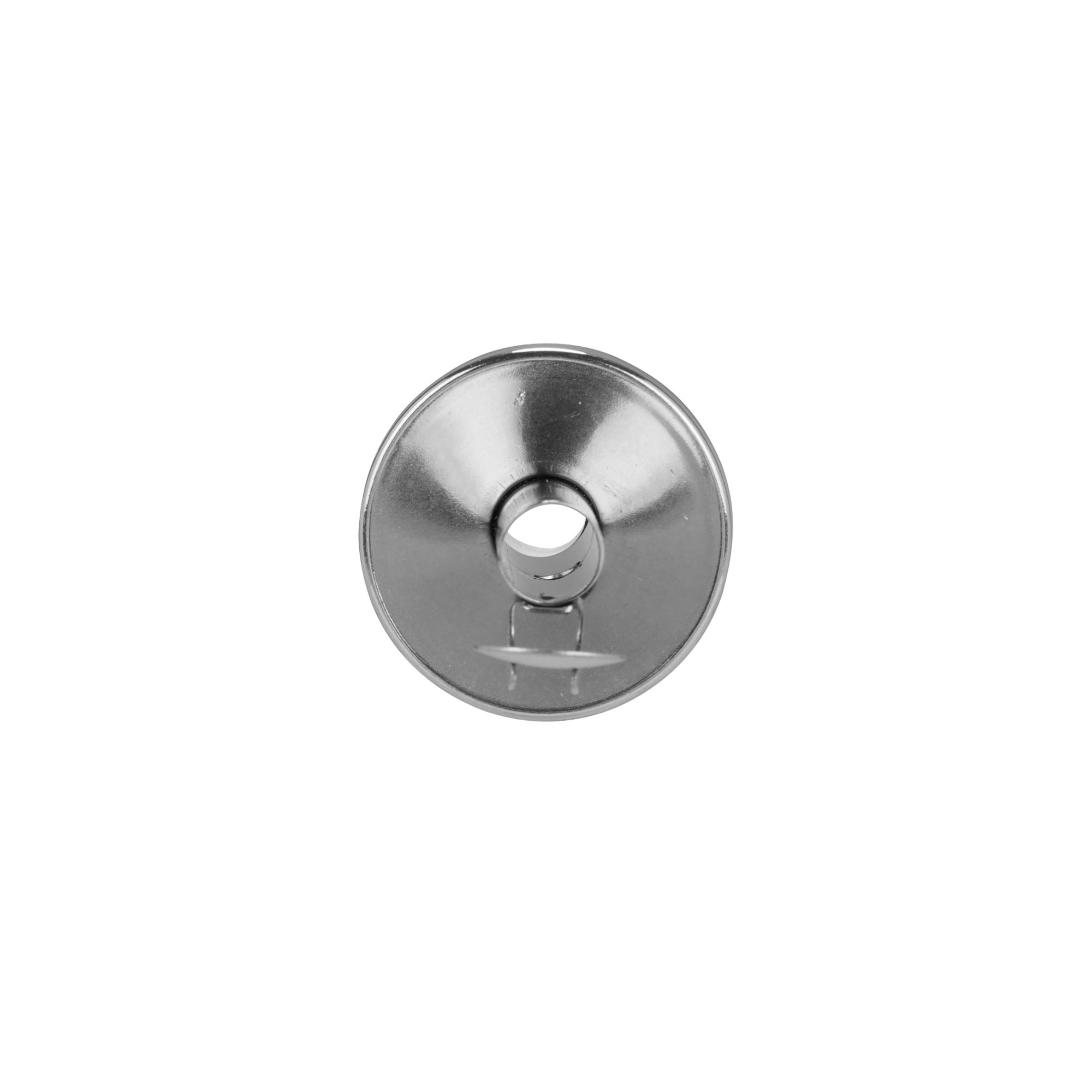 Inox ecetöntő, rozsdamentes acél, ezüst