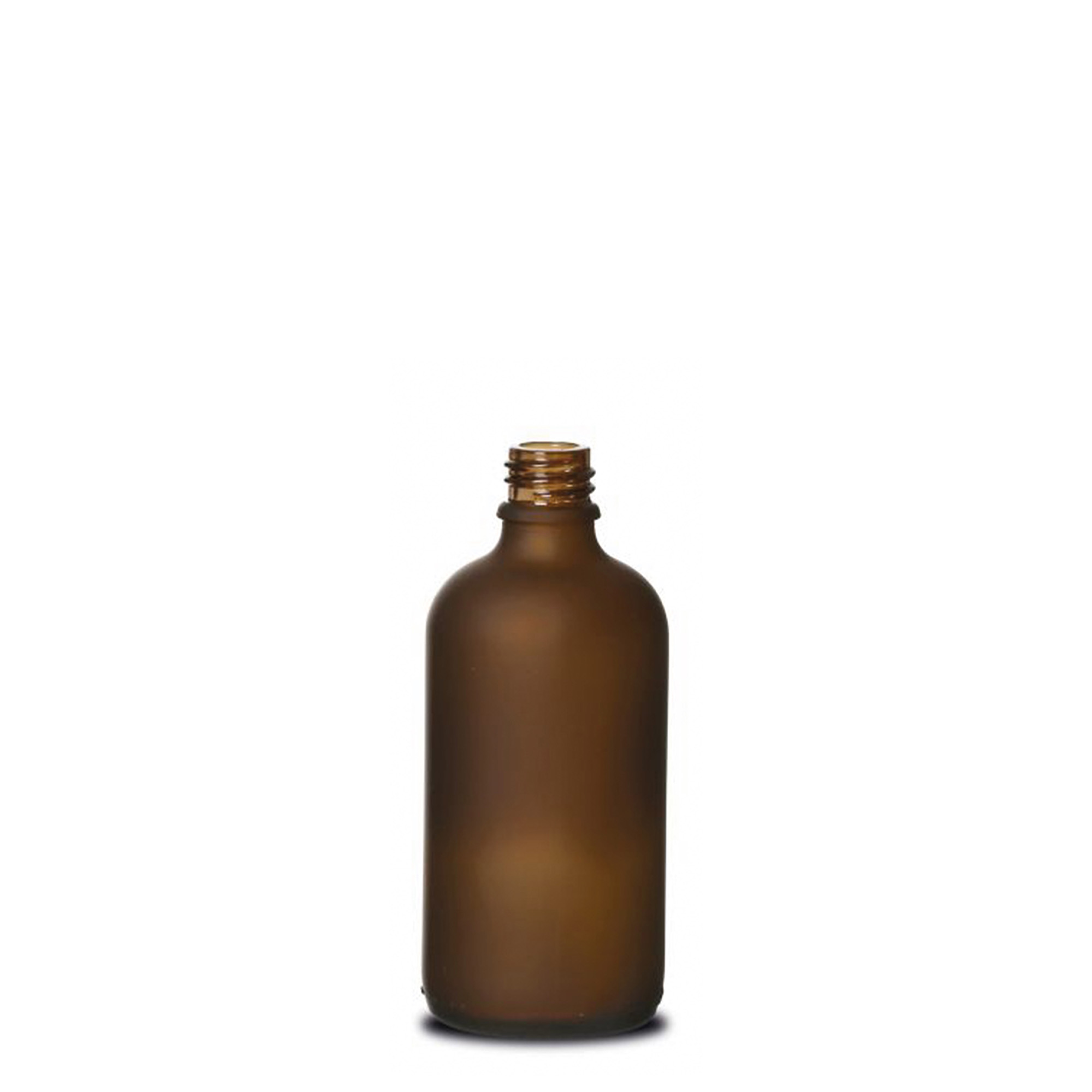 100 ml orvosi üveg, barna matt, nyílás: DIN 18