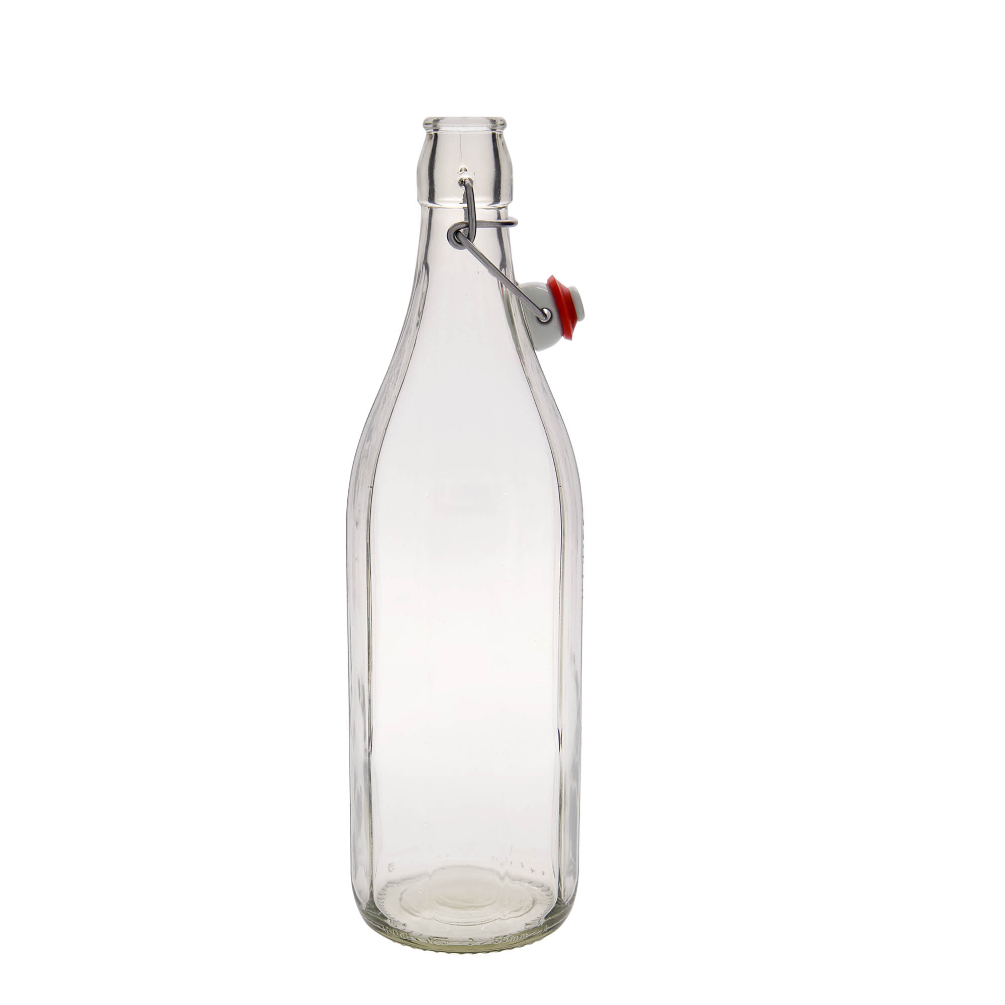 1.000 ml üvegpalack 'Bravo' #, tízszögletű, nyílás: kampós zár 1.000 ml üvegpalack 'Bravo' #, tízszögletű, nyílás: kampós zár