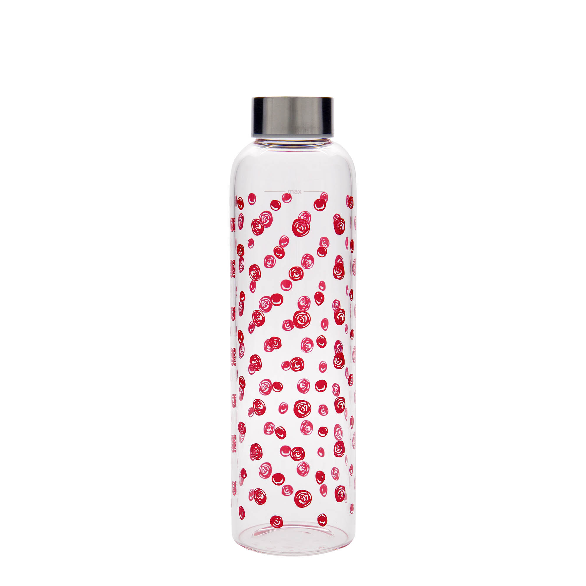 500 ml ivópalack 'Perseus - Piros pöttyök', nyílás: csavarzár 500 ml ivópalack 'Perseus - Piros pöttyök', nyílás: csavarzár