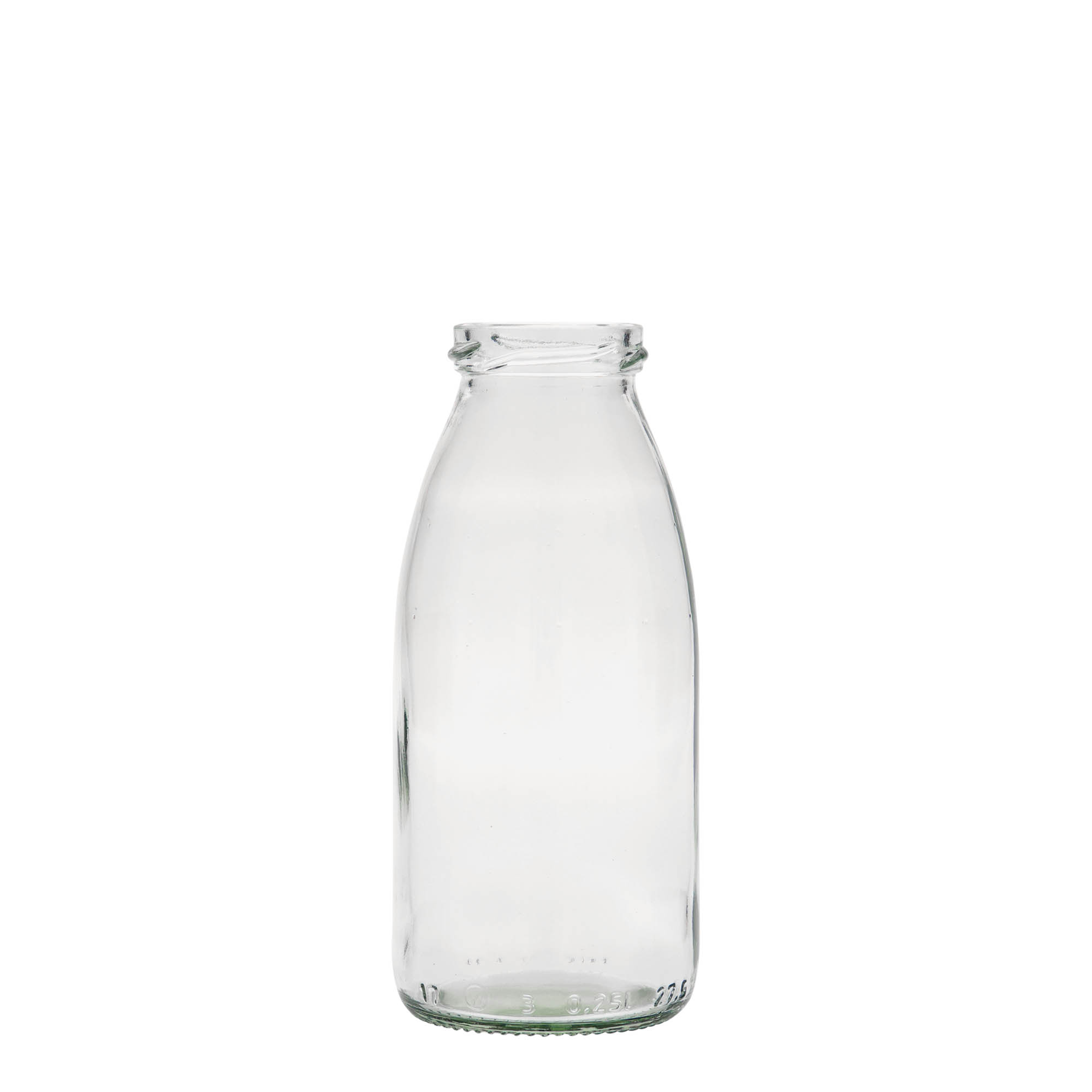 250 ml üvegpalack Vroni #, nyílás: Twist-Off (TO 43)