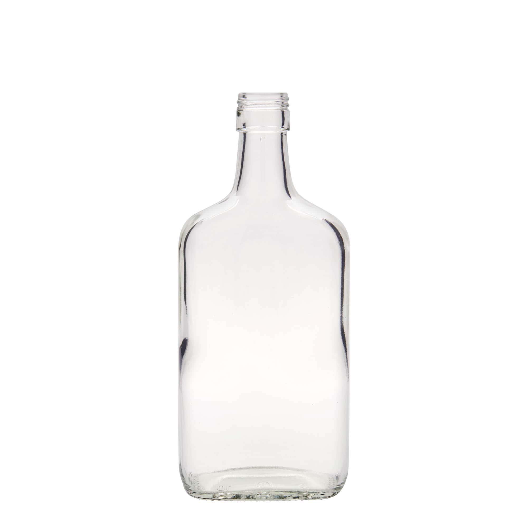 700 ml üvegpalack 'Amaretto', téglalap alakú, nyak: PP 31,5