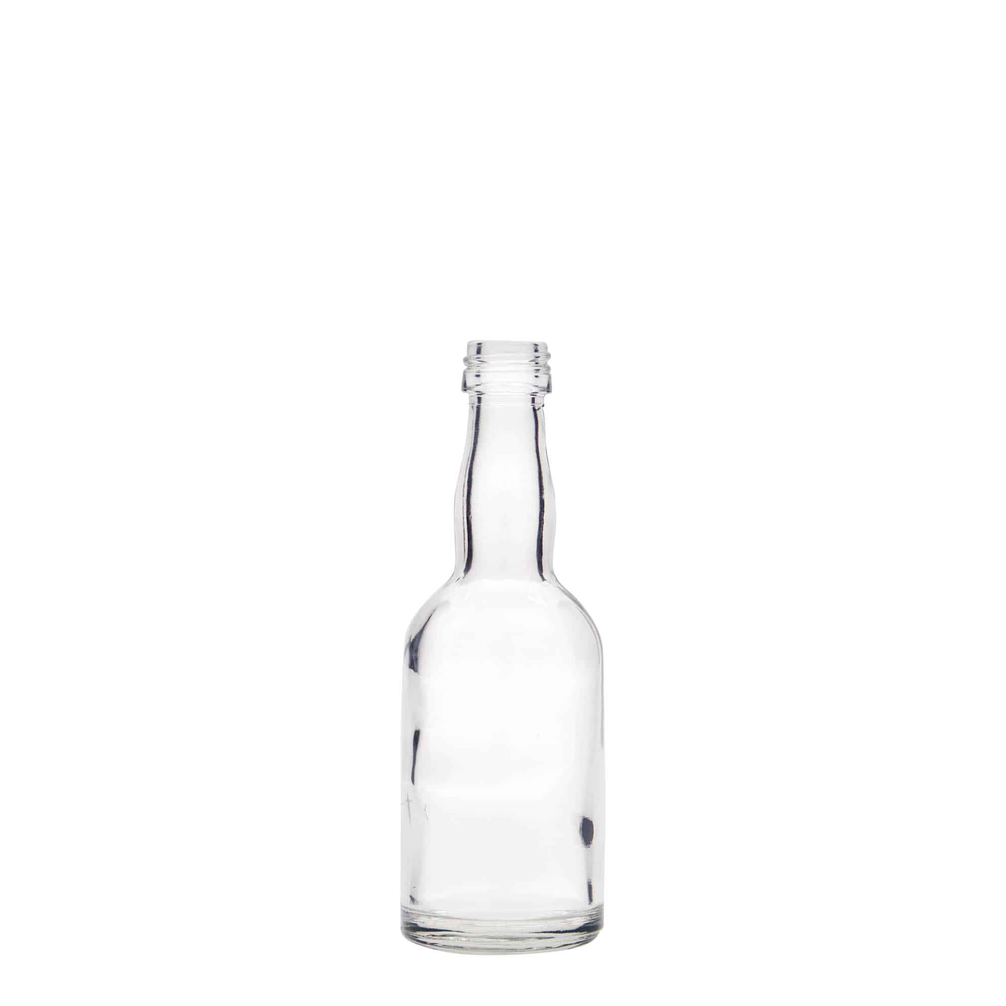 50 ml-es üvegpalack ’Proba', szájnyílás: PP 18 50 ml-es üvegpalack ’Proba', szájnyílás: PP 18