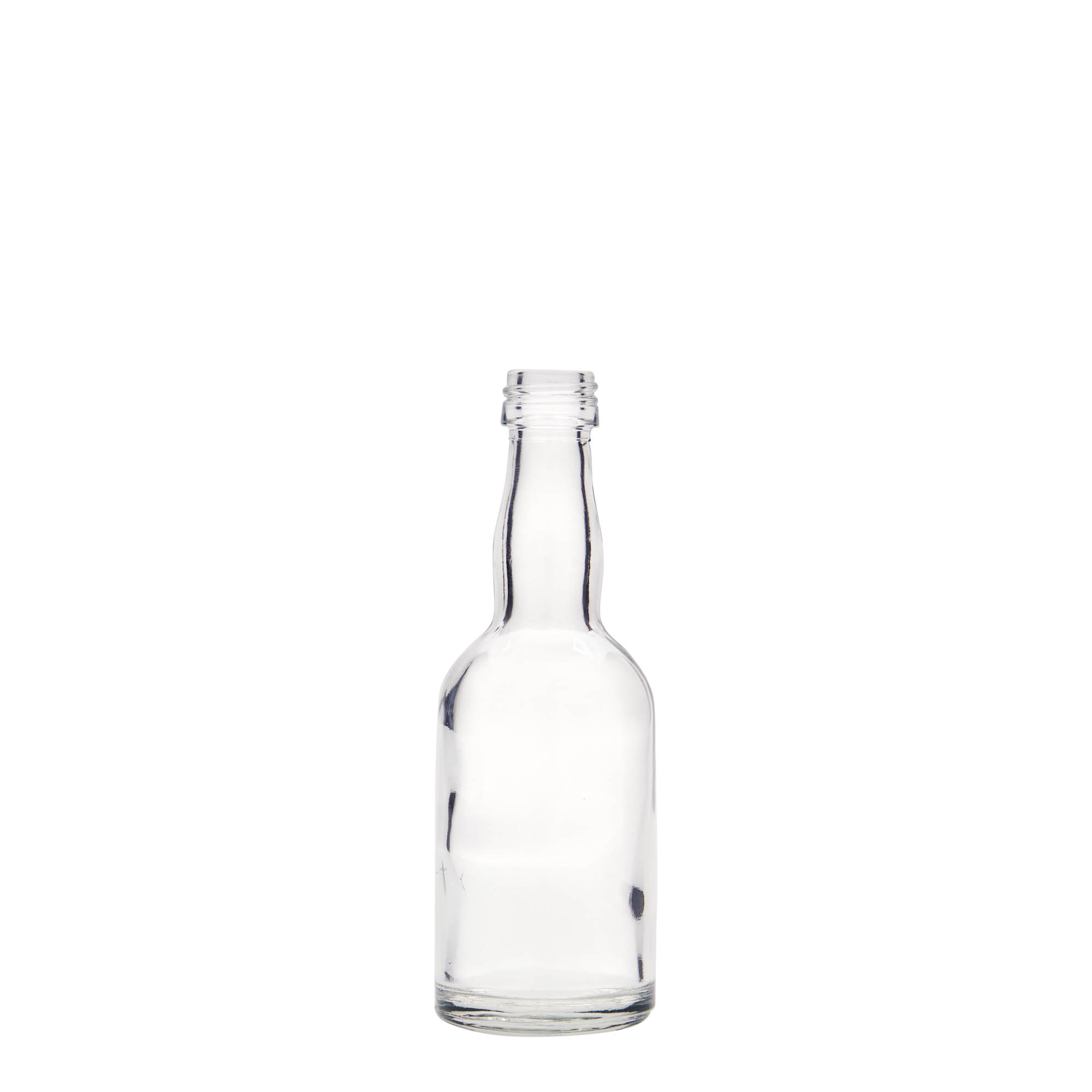 50 ml üvegpalack 'Proba', nyílás: PP 18 50 ml üvegpalack 'Proba', nyílás: PP 18