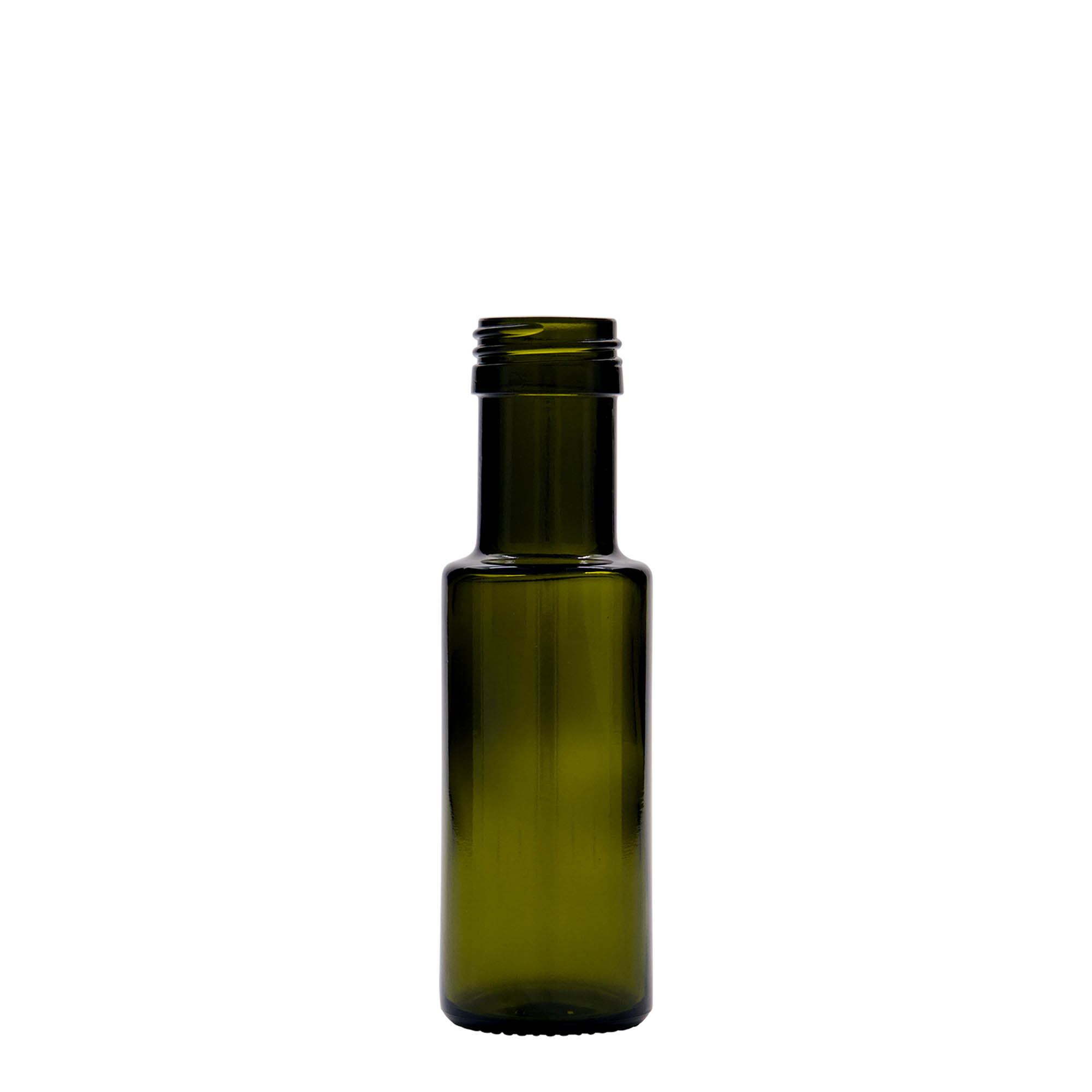 100 ml üvegpalack 'Dorica', antikzöld, nyak: PP 31,5 100 ml üvegpalack 'Dorica', antikzöld, nyak: PP 31,5
