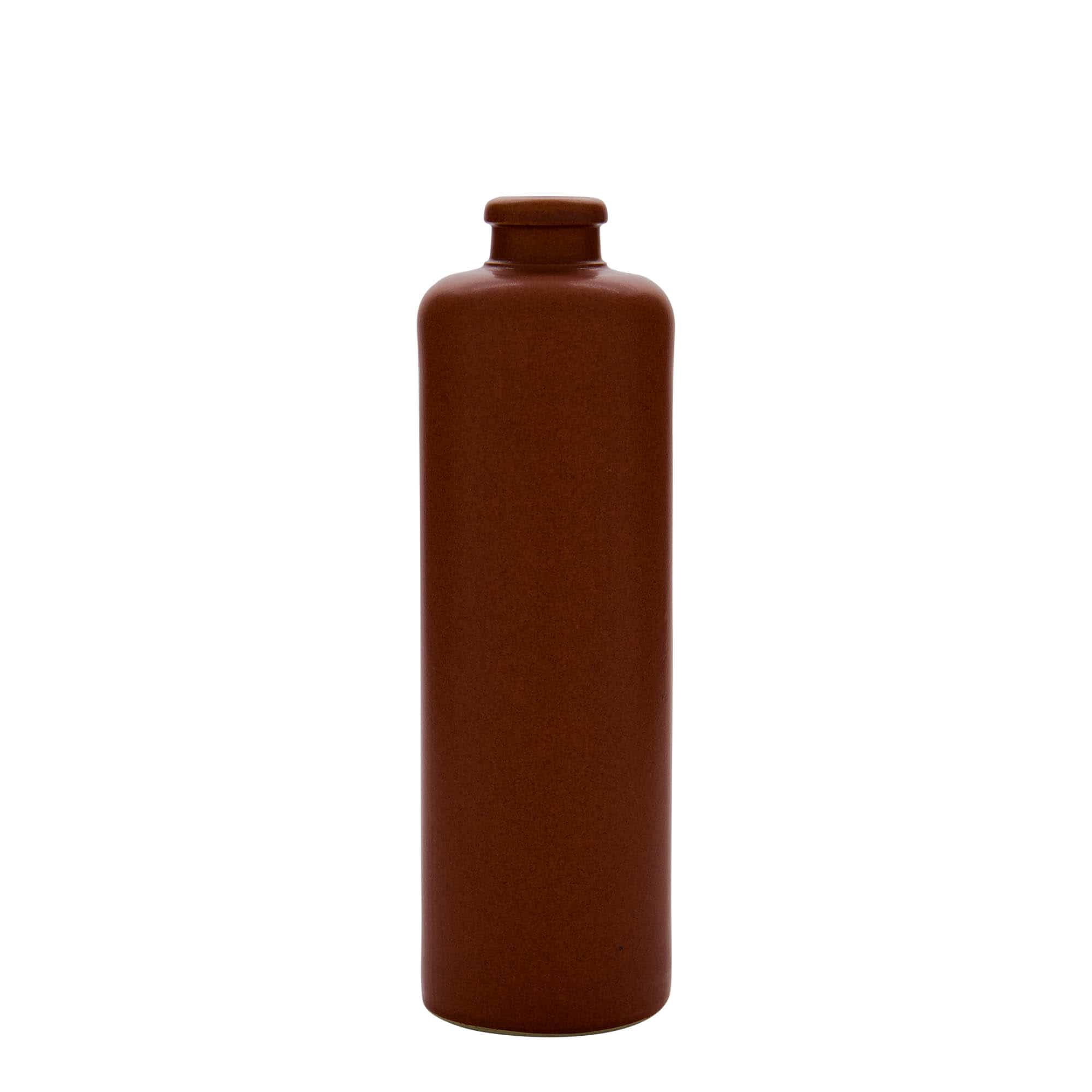 500 ml-es agyagkorsó, kőagyag, piros-barna, szájnyílás: parafadugó 500 ml-es agyagkorsó, kőagyag, piros-barna, szájnyílás: parafadugó