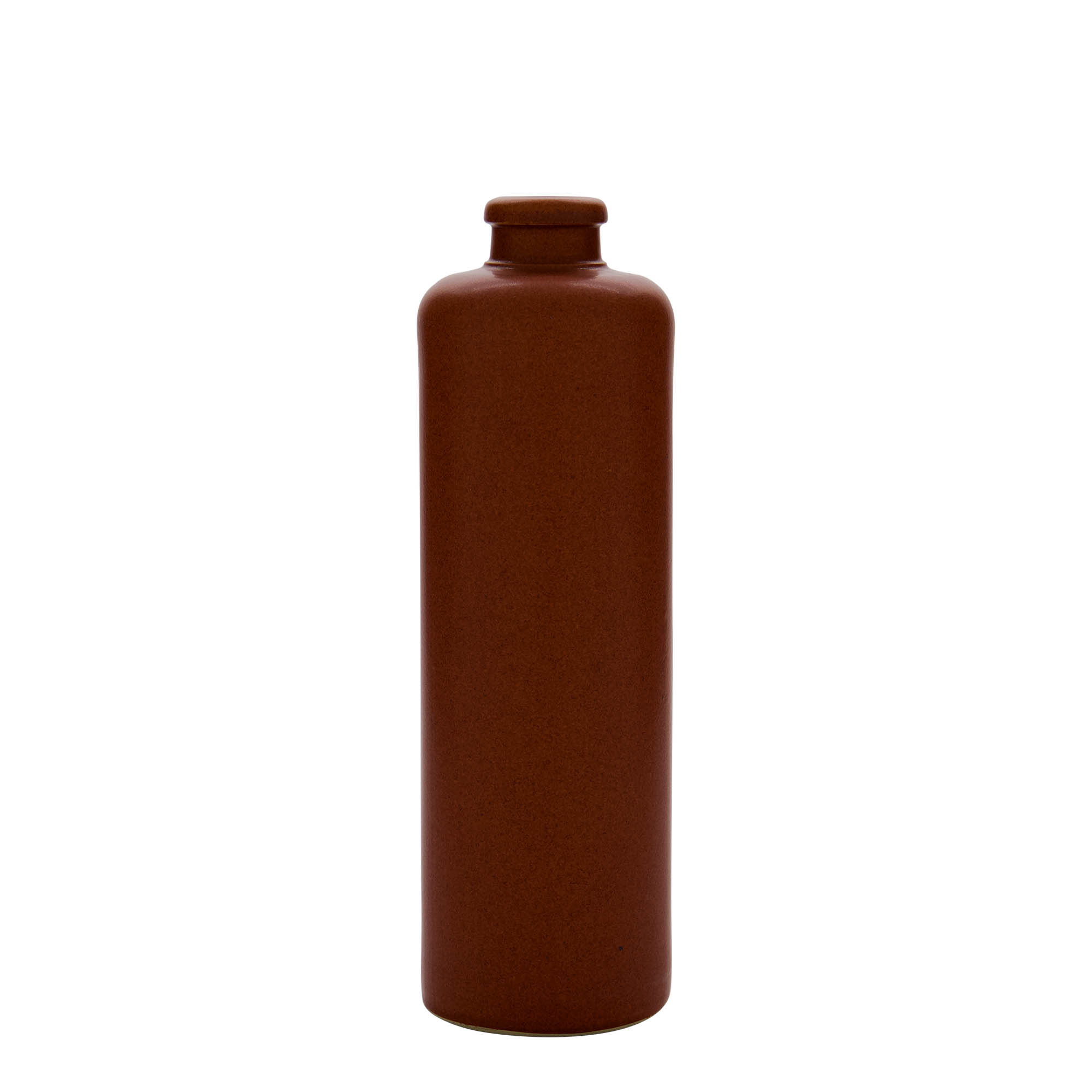 500 ml agyagedény, kőedény, vöröses-barna, száj: parafa