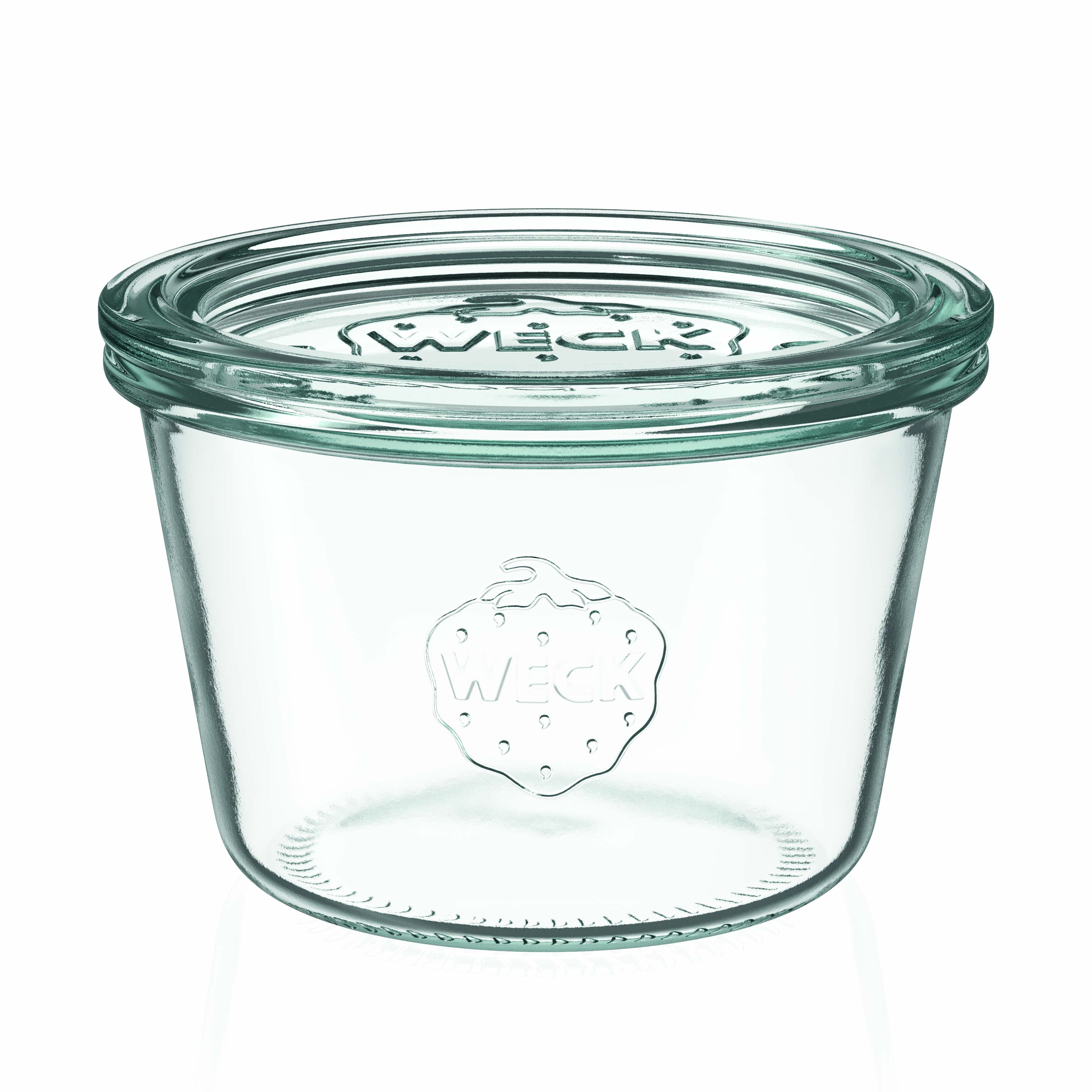 370 ml WECK fordított üvegedény, nyílás: kerek perem 370 ml WECK fordított üvegedény, nyílás: kerek perem