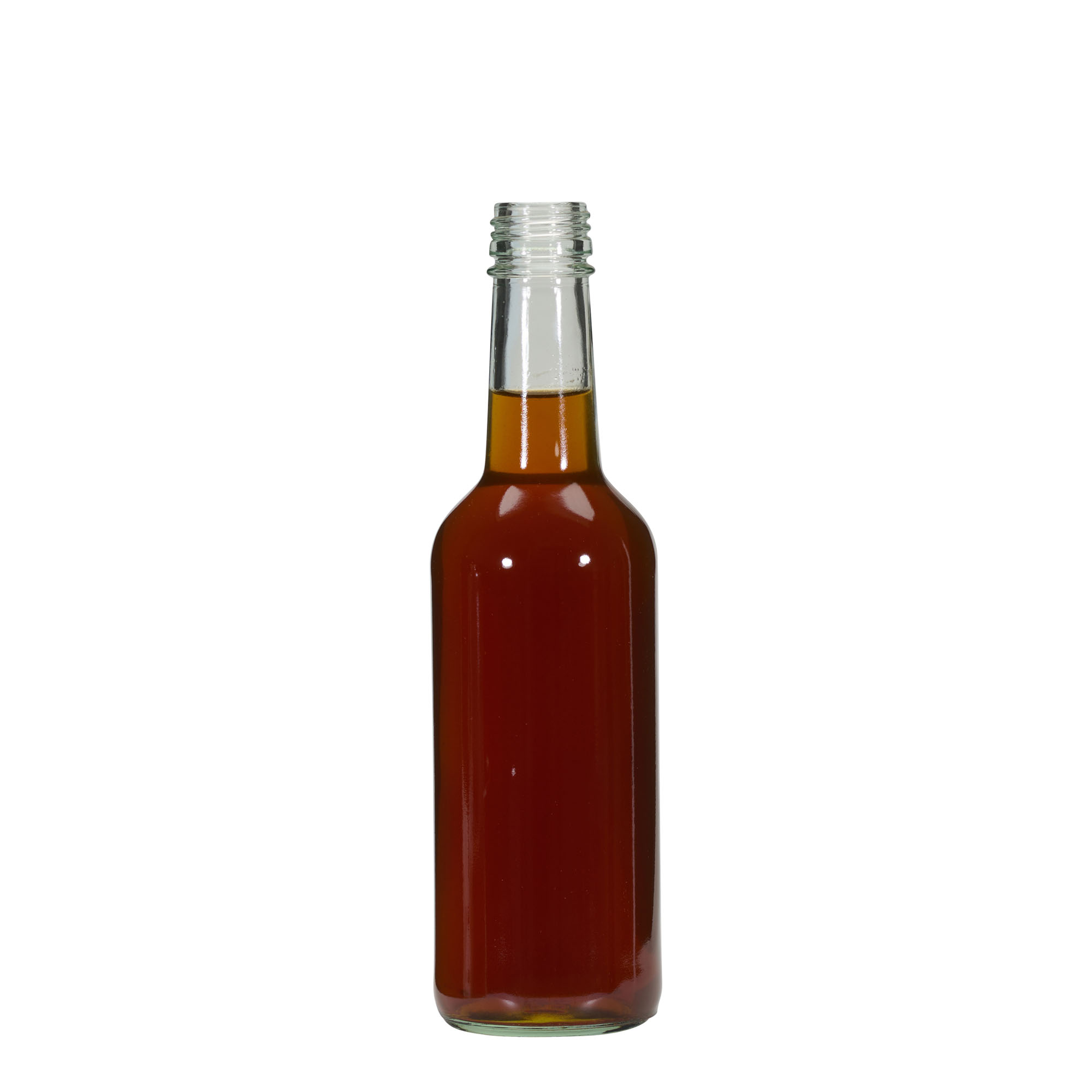 330 ml univerzális üvegpalack, nyílás: PP 28