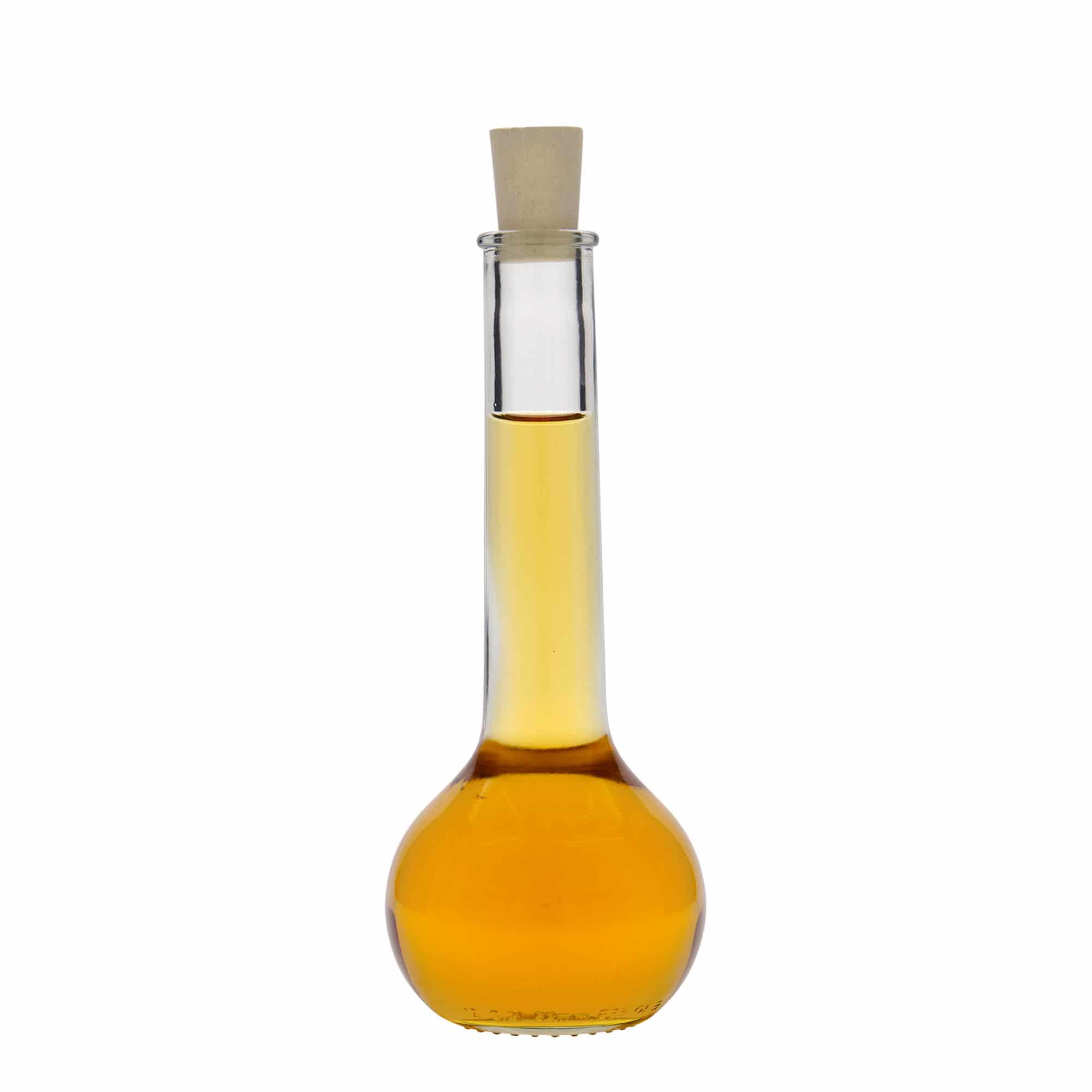 200 ml-es üvegpalack 'Tulipano', szájnyílás: parafadugó