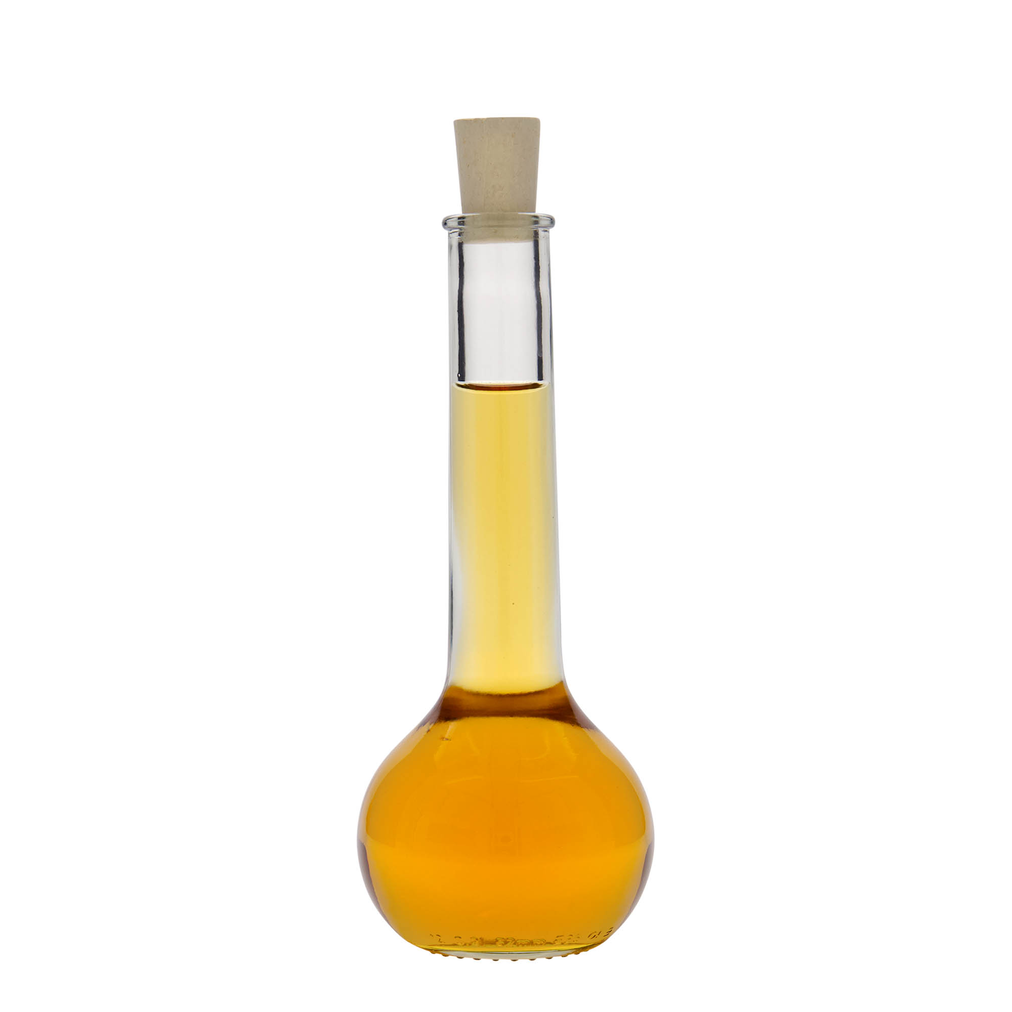 200 ml üvegpalack 'Tulipano', nyílás: parafa