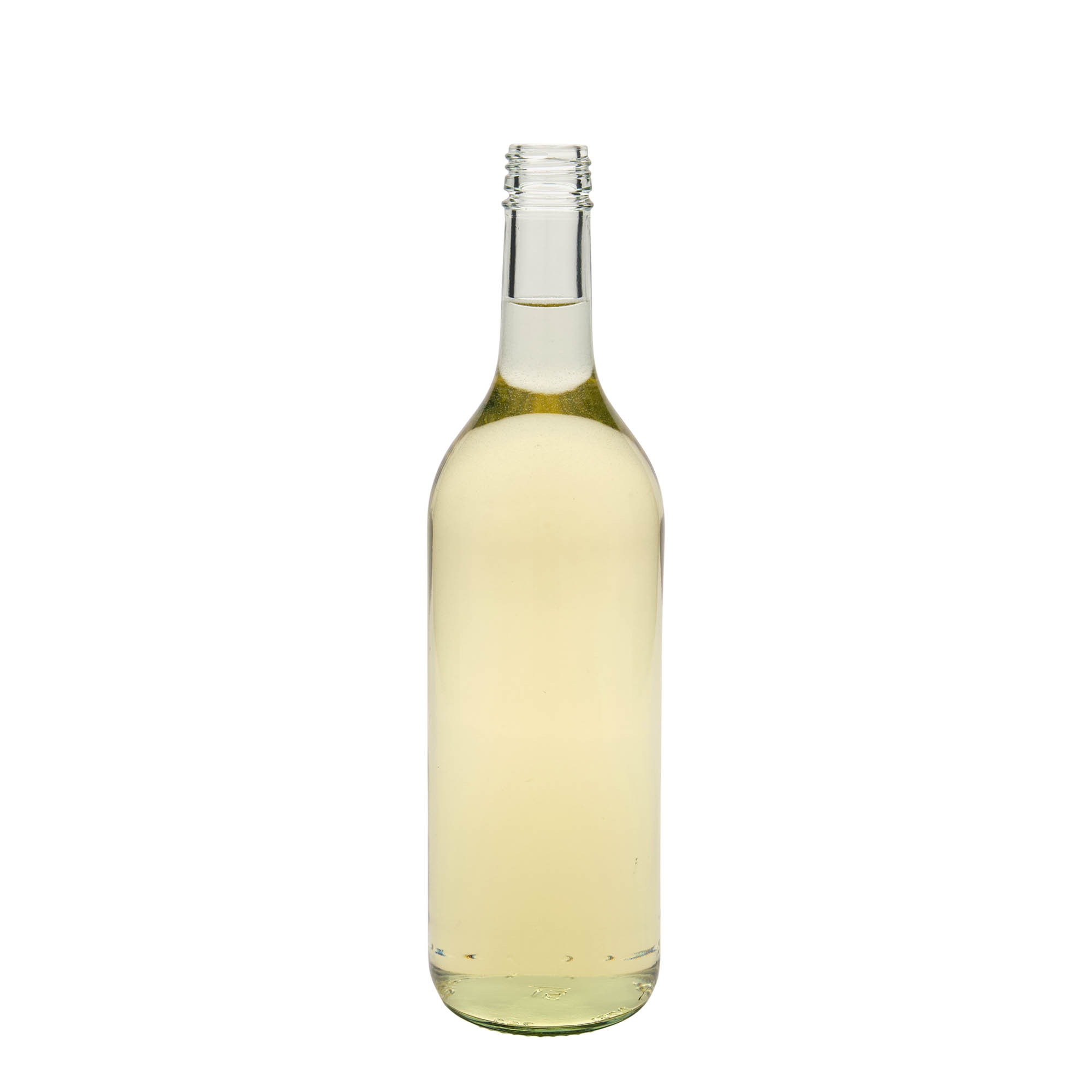 750 ml üvegpalack 'Bordeaux', nyak: PP 28