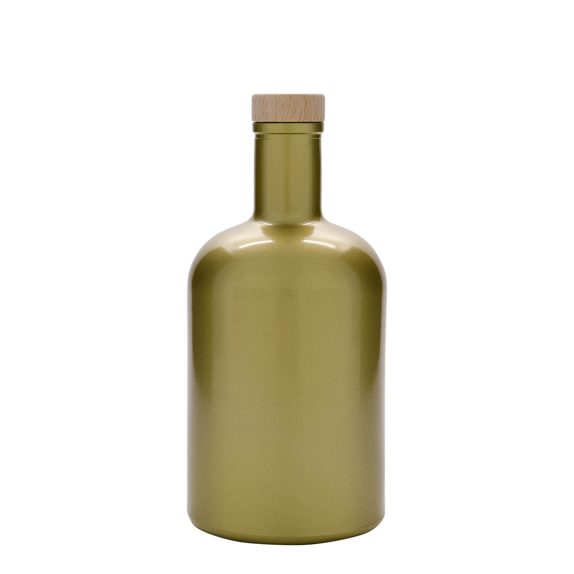 700 ml üvegpalack 'Gerardino', arany, nyak: parafa