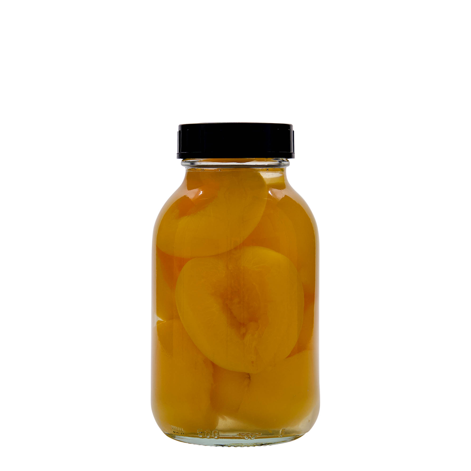 500 ml széles szájú üveg, nyílás: DIN 55