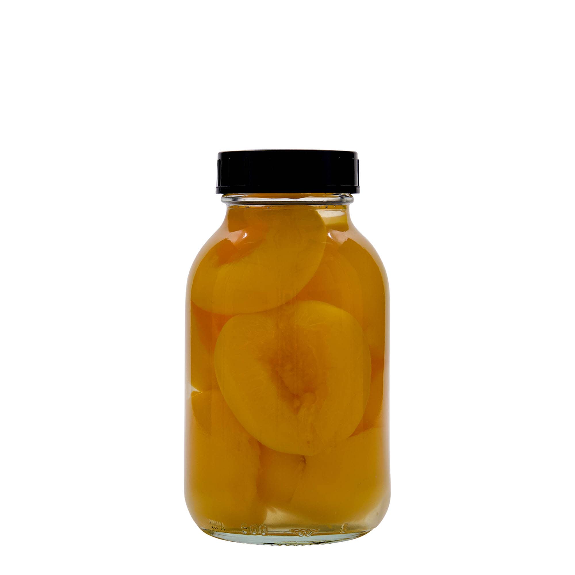 500 ml széles szájú üveg, nyílás: DIN 55