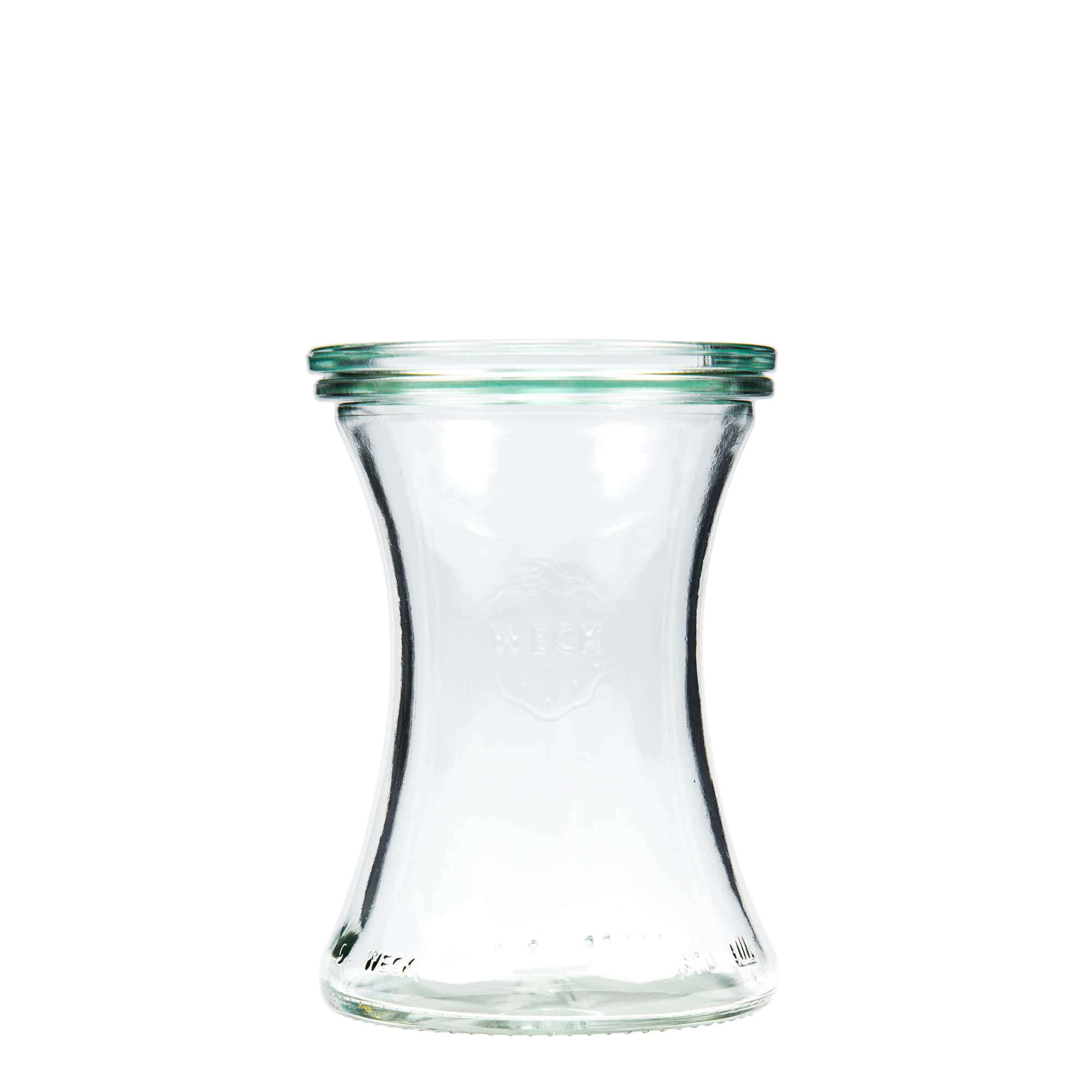 370 ml WECK delikátüveg, nyílás: kerek perem