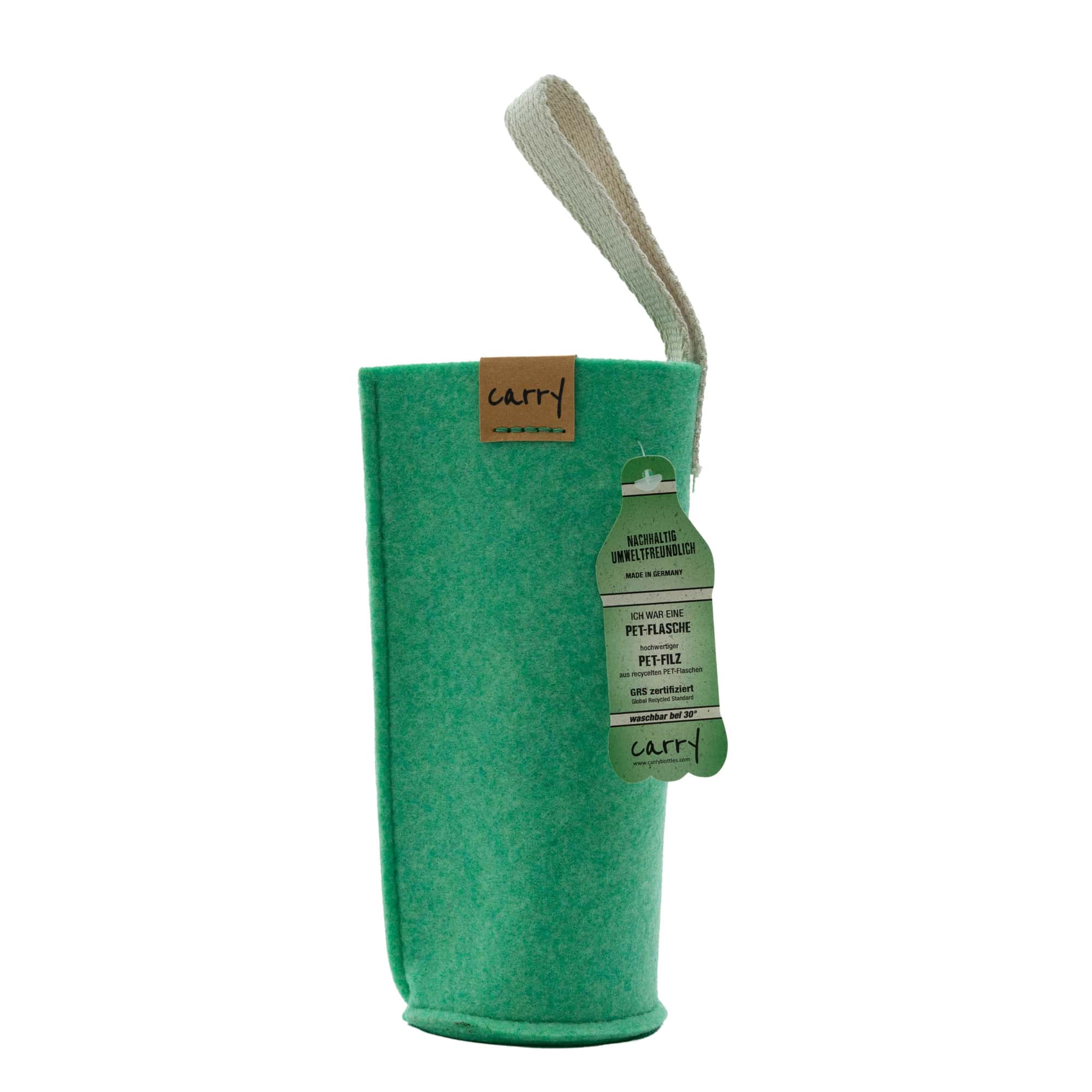 CARRY tok, textil, menta zöld