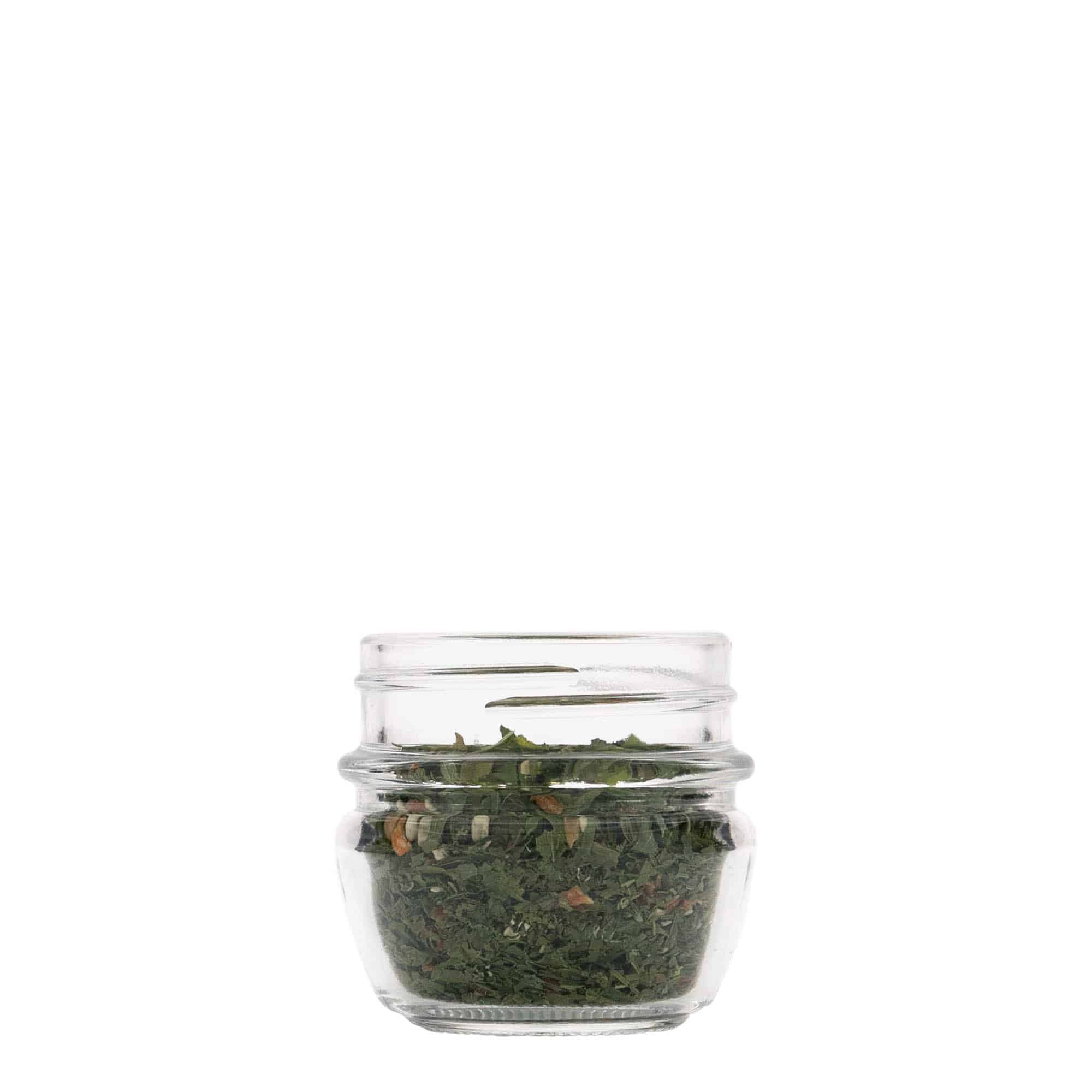 40 ml ékszergyűrűs üveg 'Quattro Stagioni', nyílás: csavarzár 40 ml ékszergyűrűs üveg 'Quattro Stagioni', nyílás: csavarzár