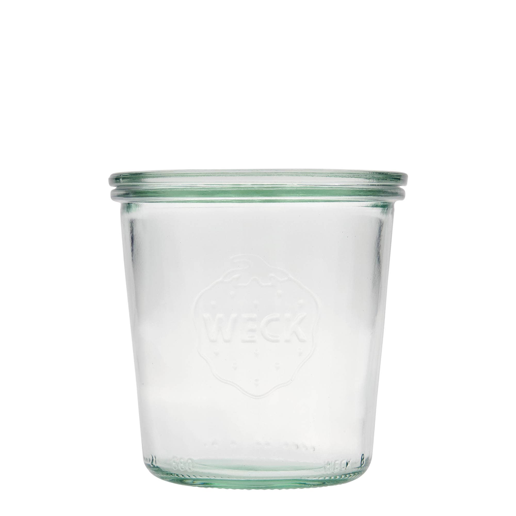 580 ml WECK fordított üveg, nyílás: kerek perem