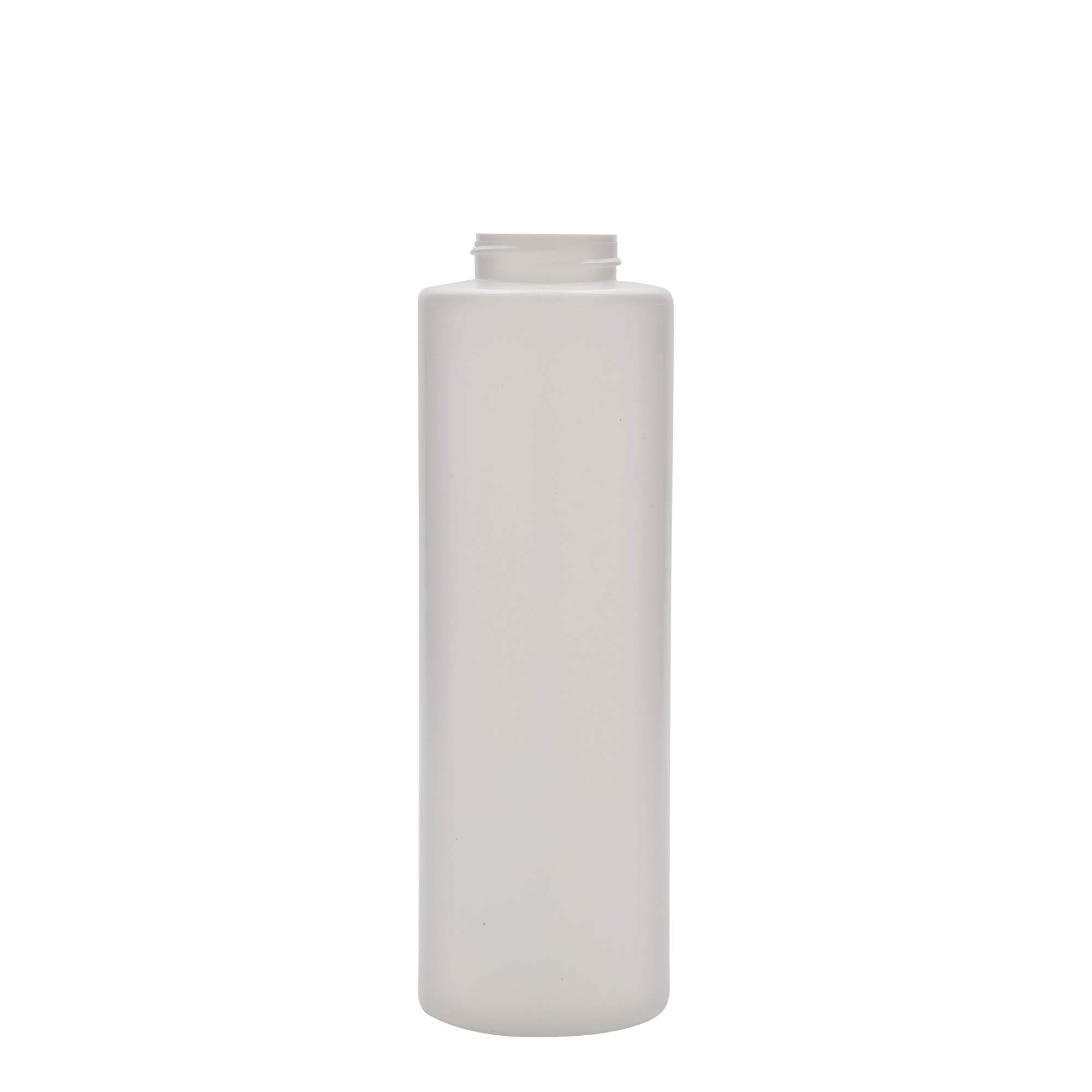 500 ml szószos palack, LDPE műanyag, fehér, nyílás: 38/400