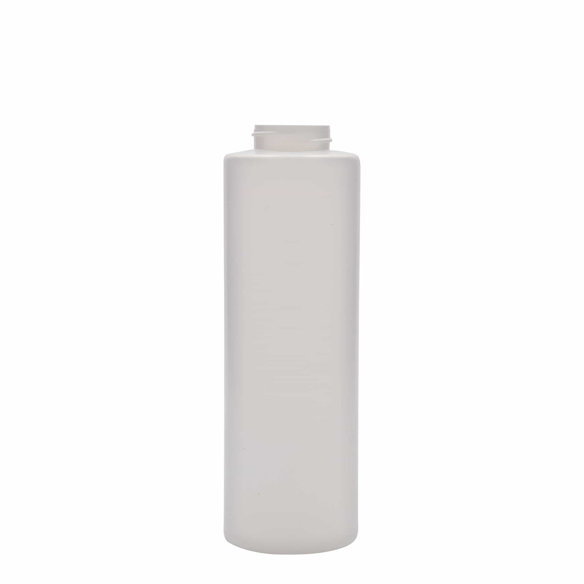 500 ml szószos palack, LDPE műanyag, fehér, nyílás: 38/400 500 ml szószos palack, LDPE műanyag, fehér, nyílás: 38/400