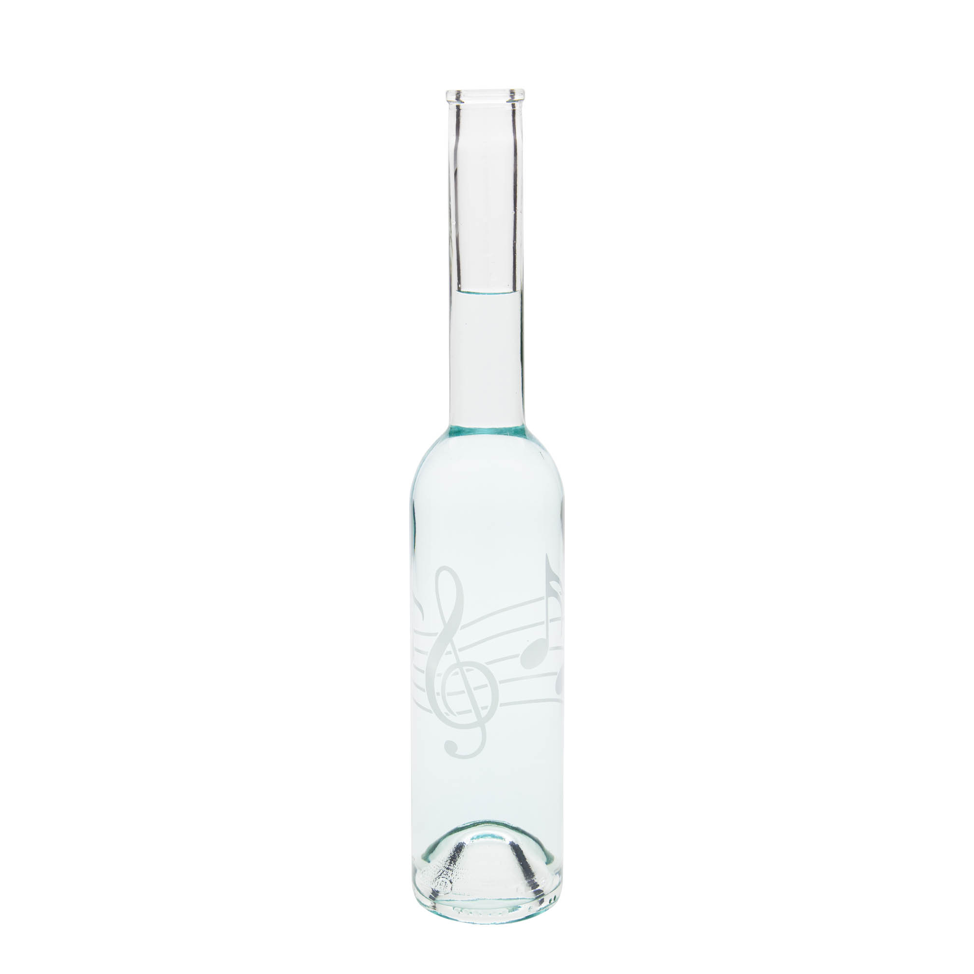 350 ml üvegpalack 'Opera', motívum: hangjegyek, nyílás: parafa 350 ml üvegpalack 'Opera', motívum: hangjegyek, nyílás: parafa