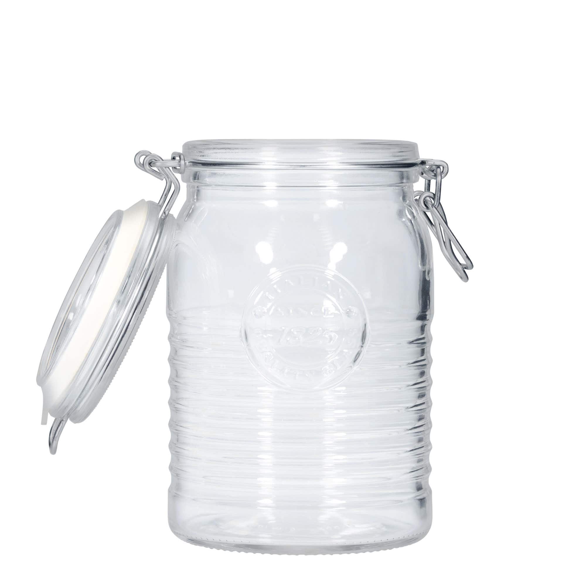 1000 ml-es fémcsatos üveg 'Officina 1825', szájnyílás: fémcsatos zár