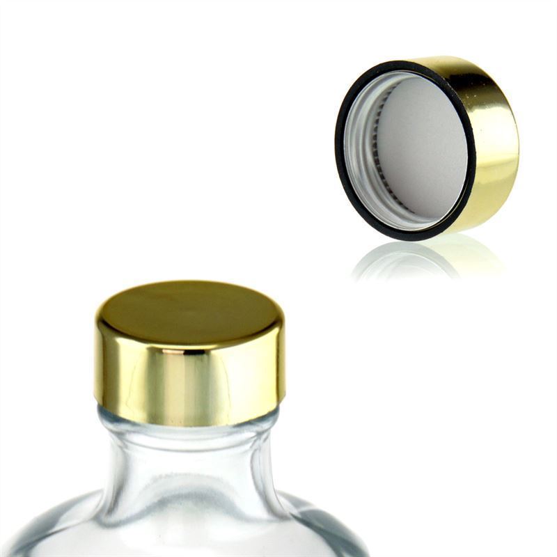 Csavarzár, ABS műanyag, arany, nyílásra: GPI 28/400 Csavarzár, ABS műanyag, arany, nyílásra: GPI 28/400