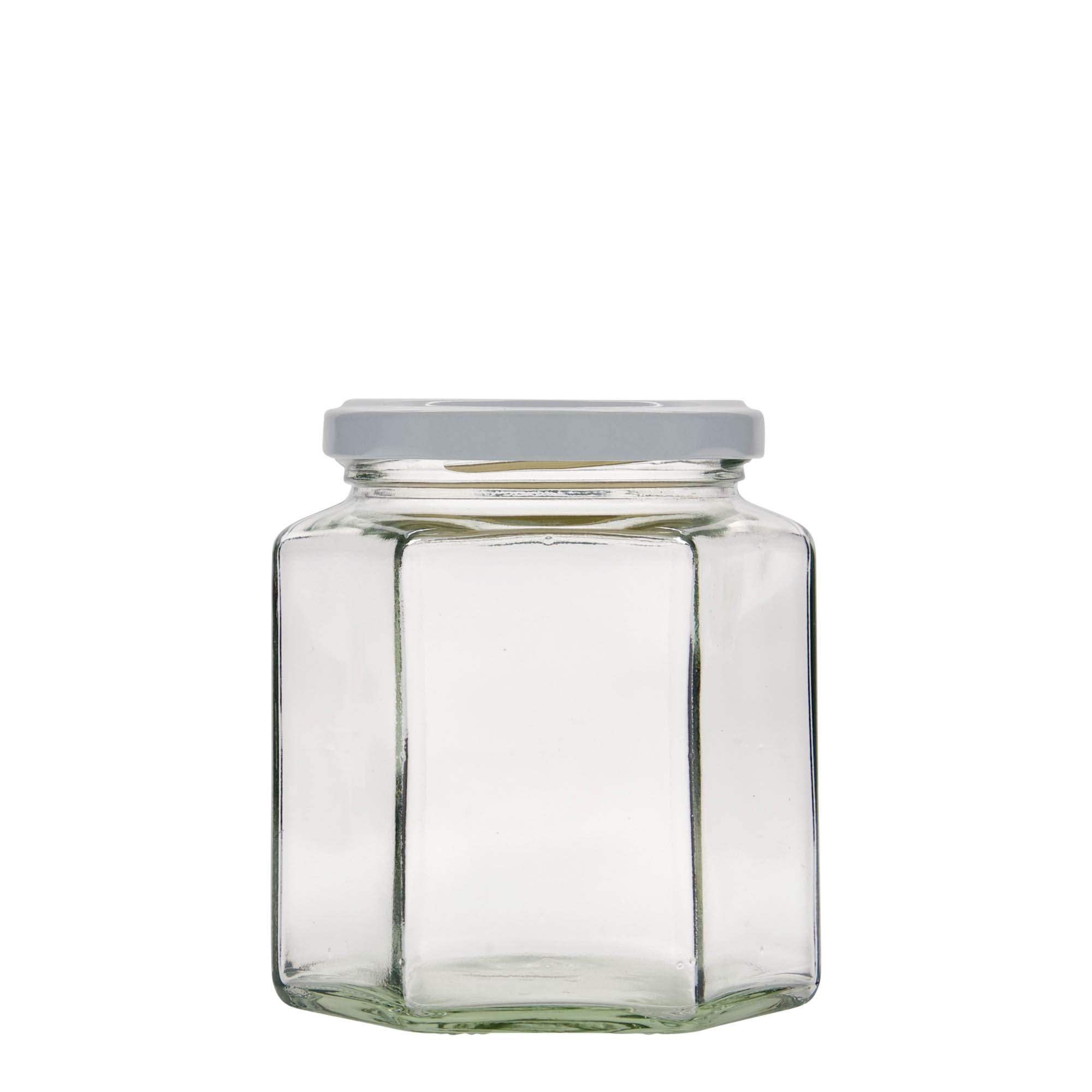 390 ml hatszögletű üveg, nyílás: Twist-Off (TO 70) 390 ml hatszögletű üveg, nyílás: Twist-Off (TO 70)