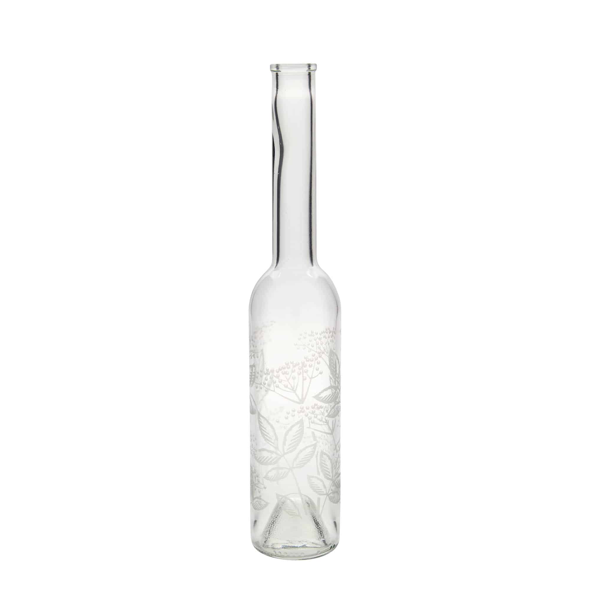 350 ml üvegpalack 'Opera', motívum: bodza, nyílás: parafa