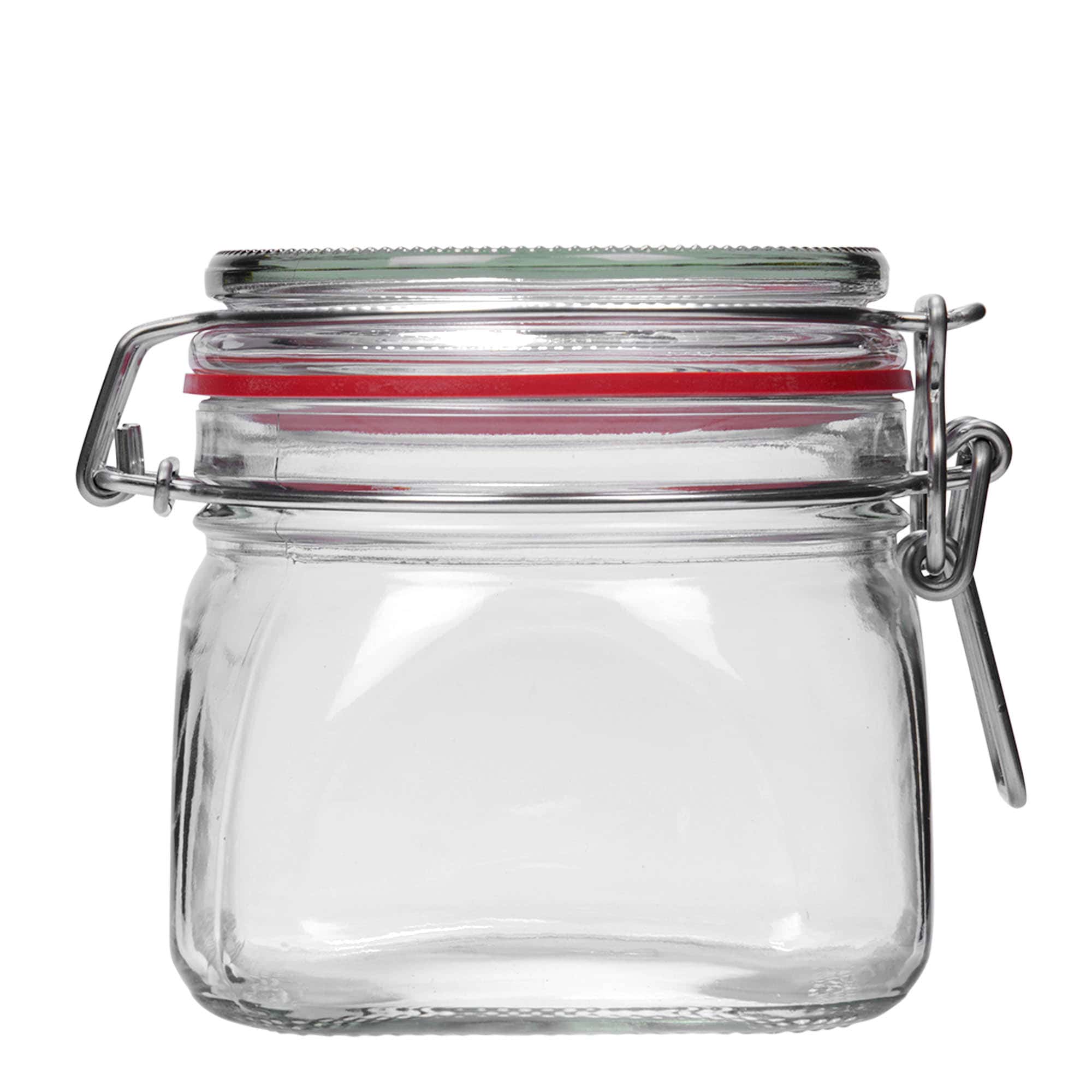 550 ml-es fémcsatos üveg, négyzet alakú, szájnyílás: fémcsatos zár 550 ml-es fémcsatos üveg, négyzet alakú, szájnyílás: fémcsatos zár