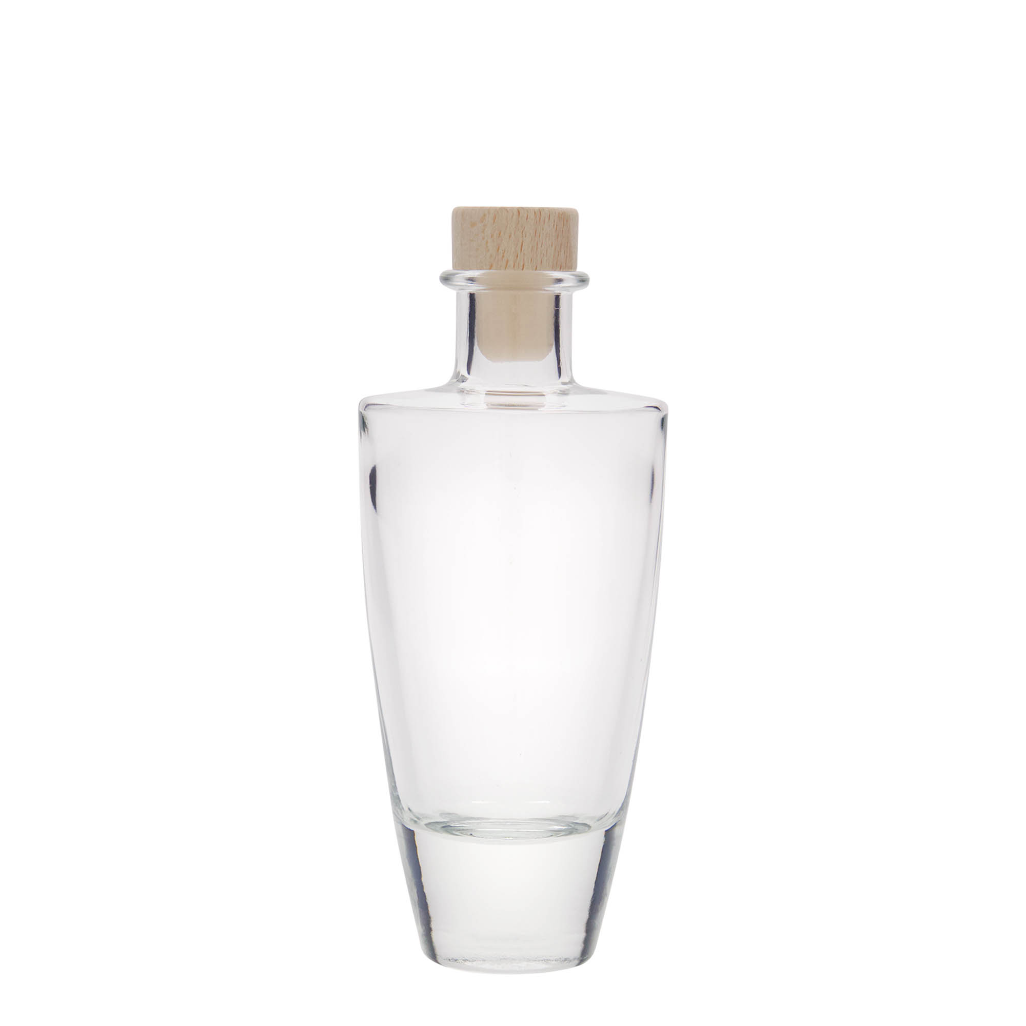 200 ml üvegpalack 'Vanessa', ovális, nyílás: parafa 200 ml üvegpalack 'Vanessa', ovális, nyílás: parafa